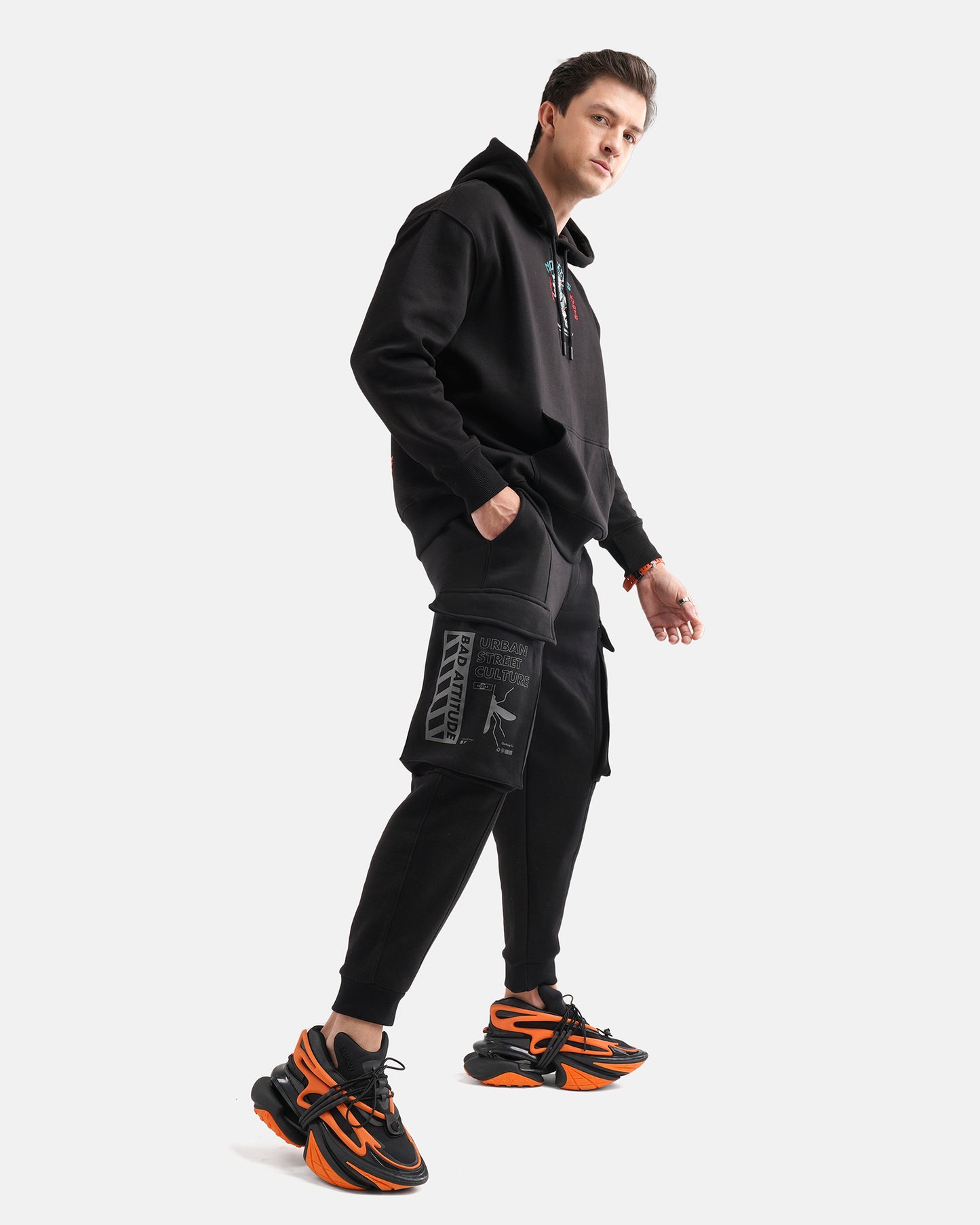 Bad Attitude Jogger Black