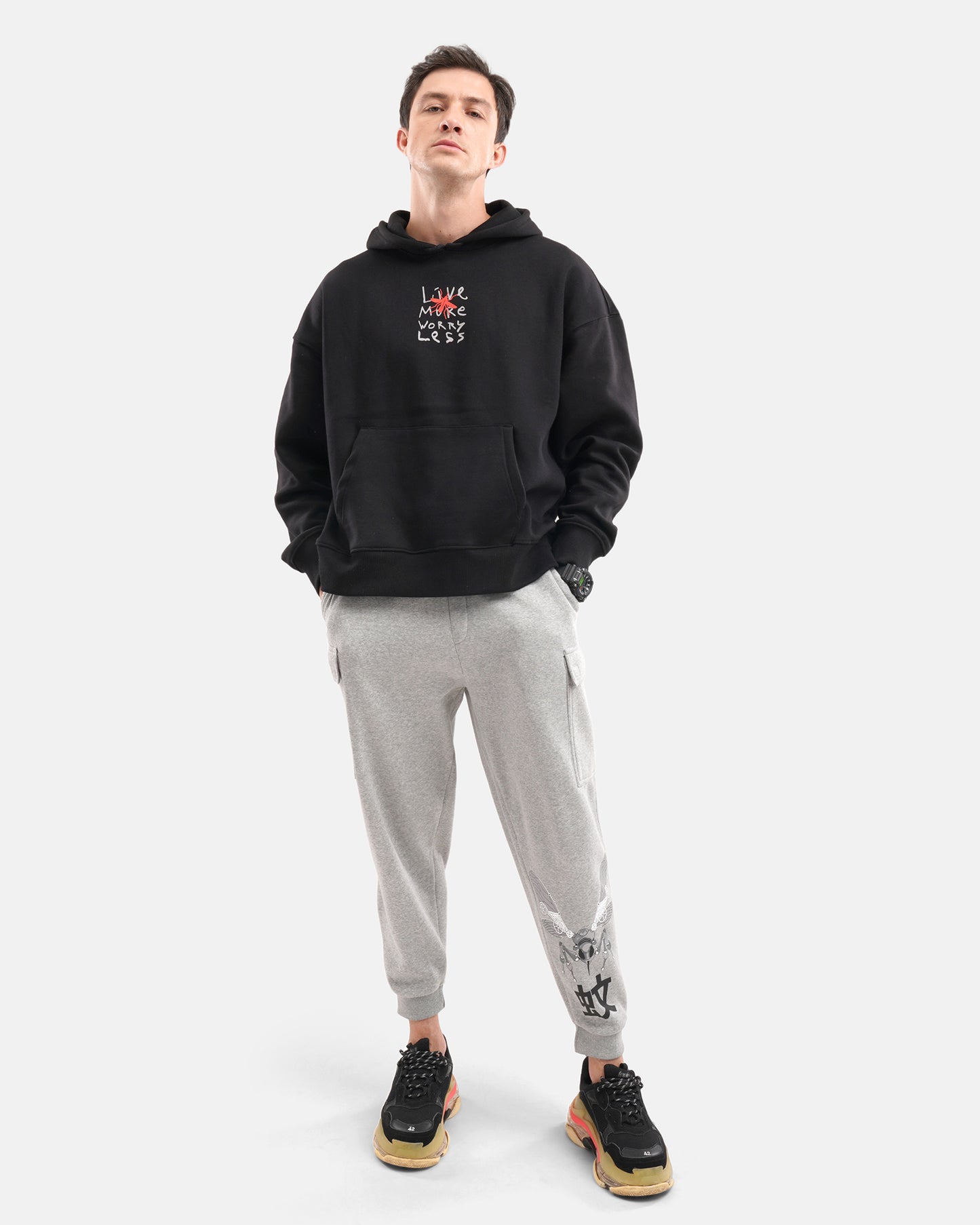 Medusa Hoodie Black