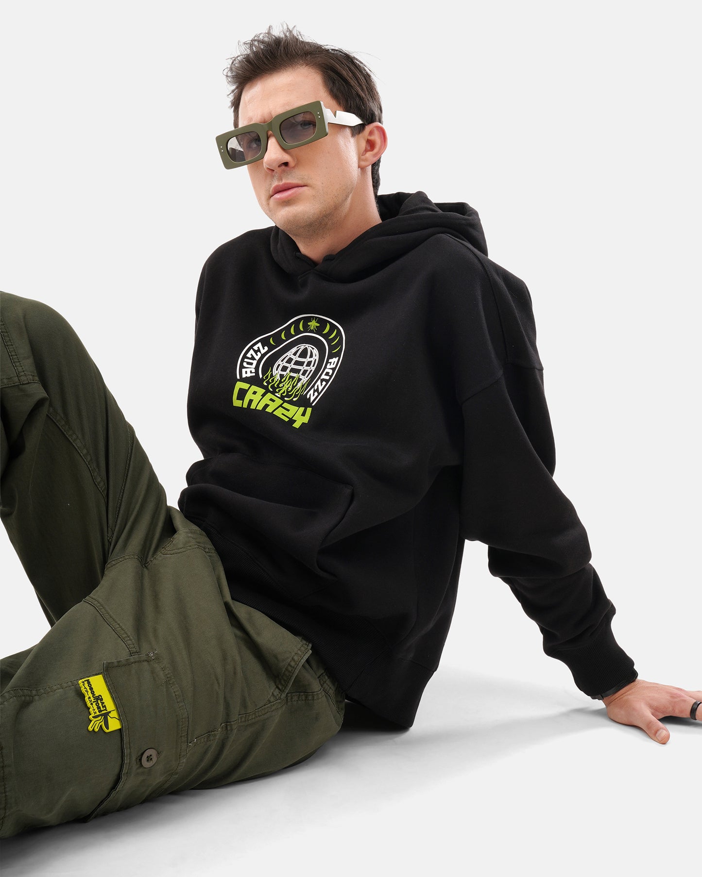Music Mos Hoodie Black
