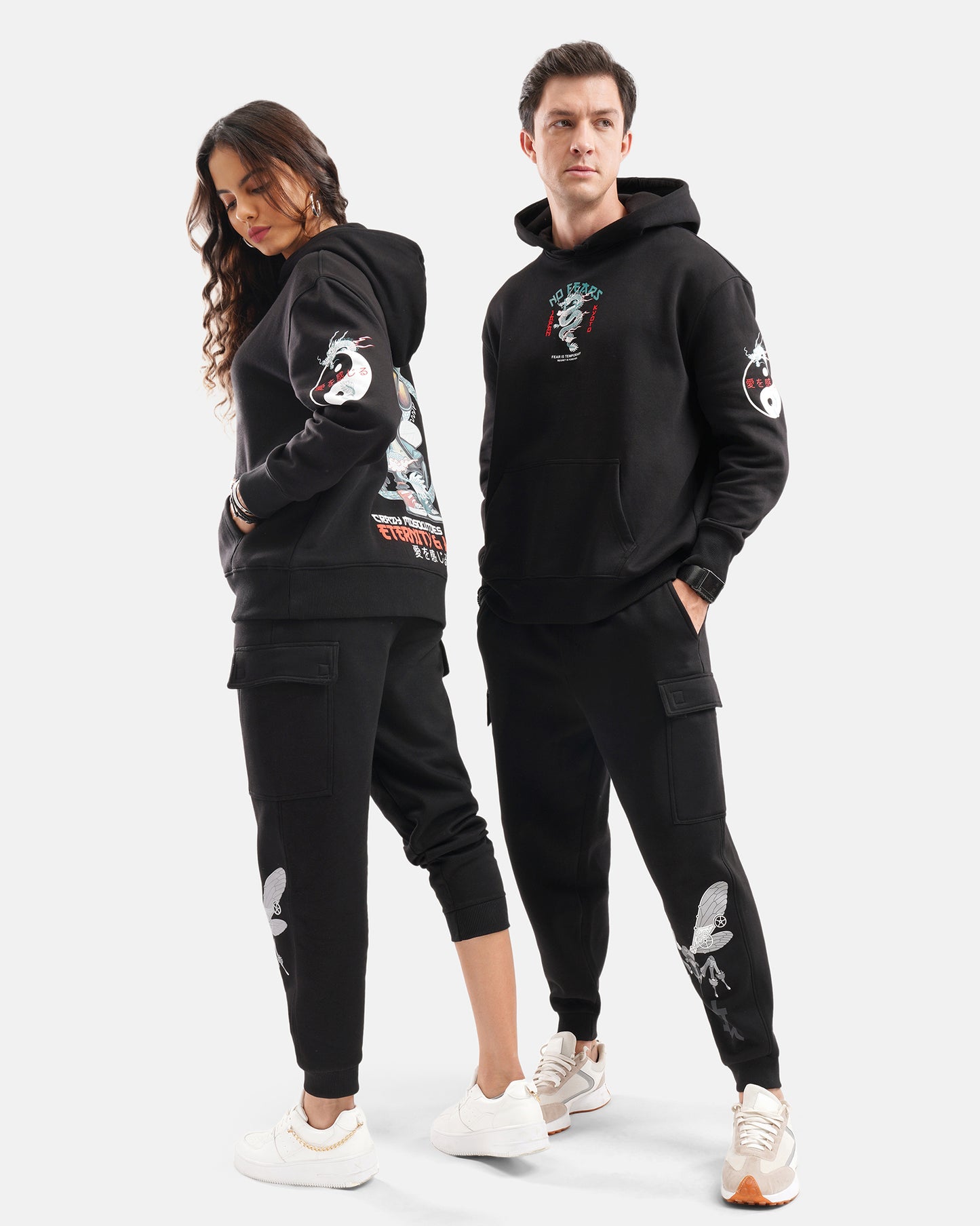 Dragon Hoodie Black