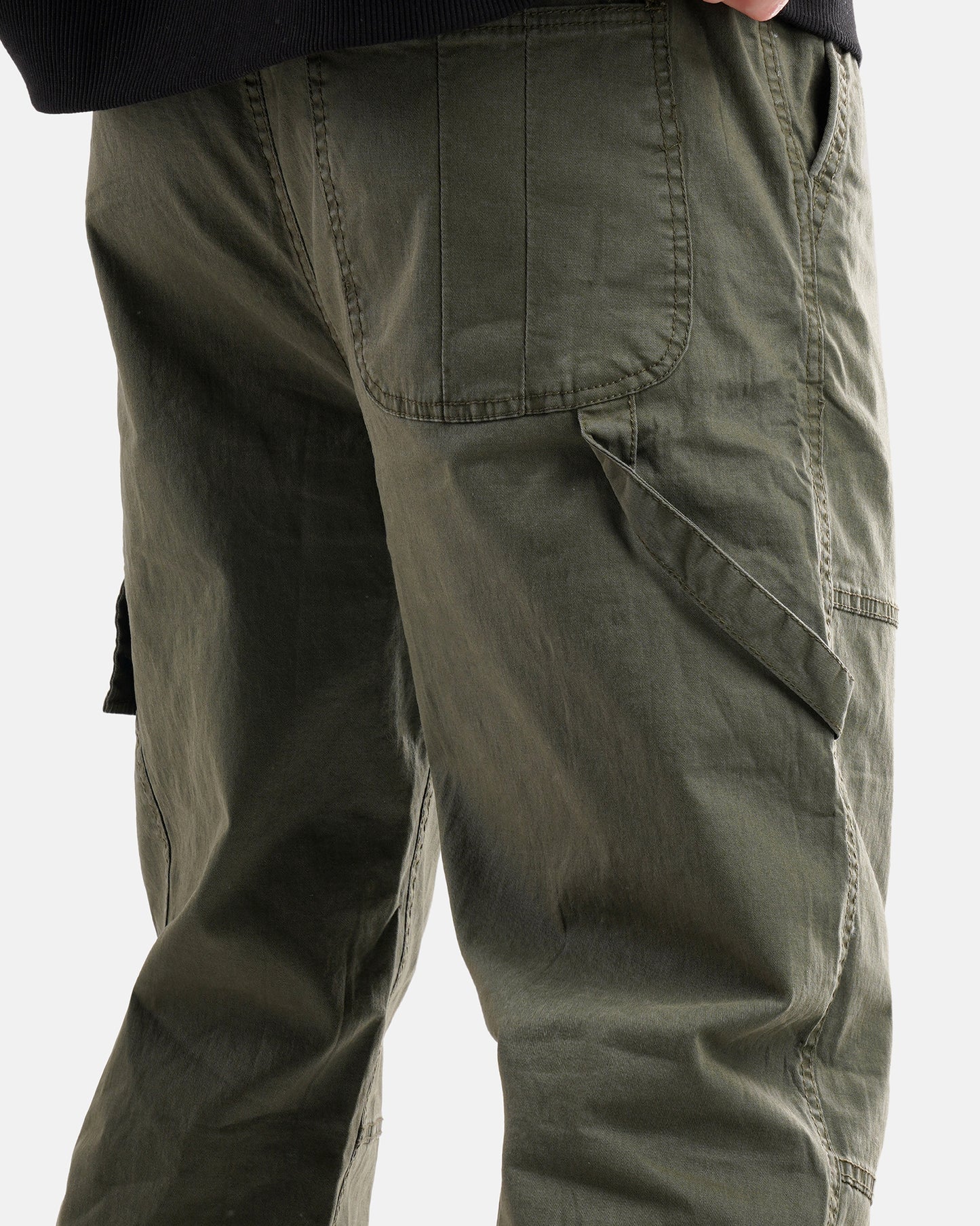 Washed Cargos Olive