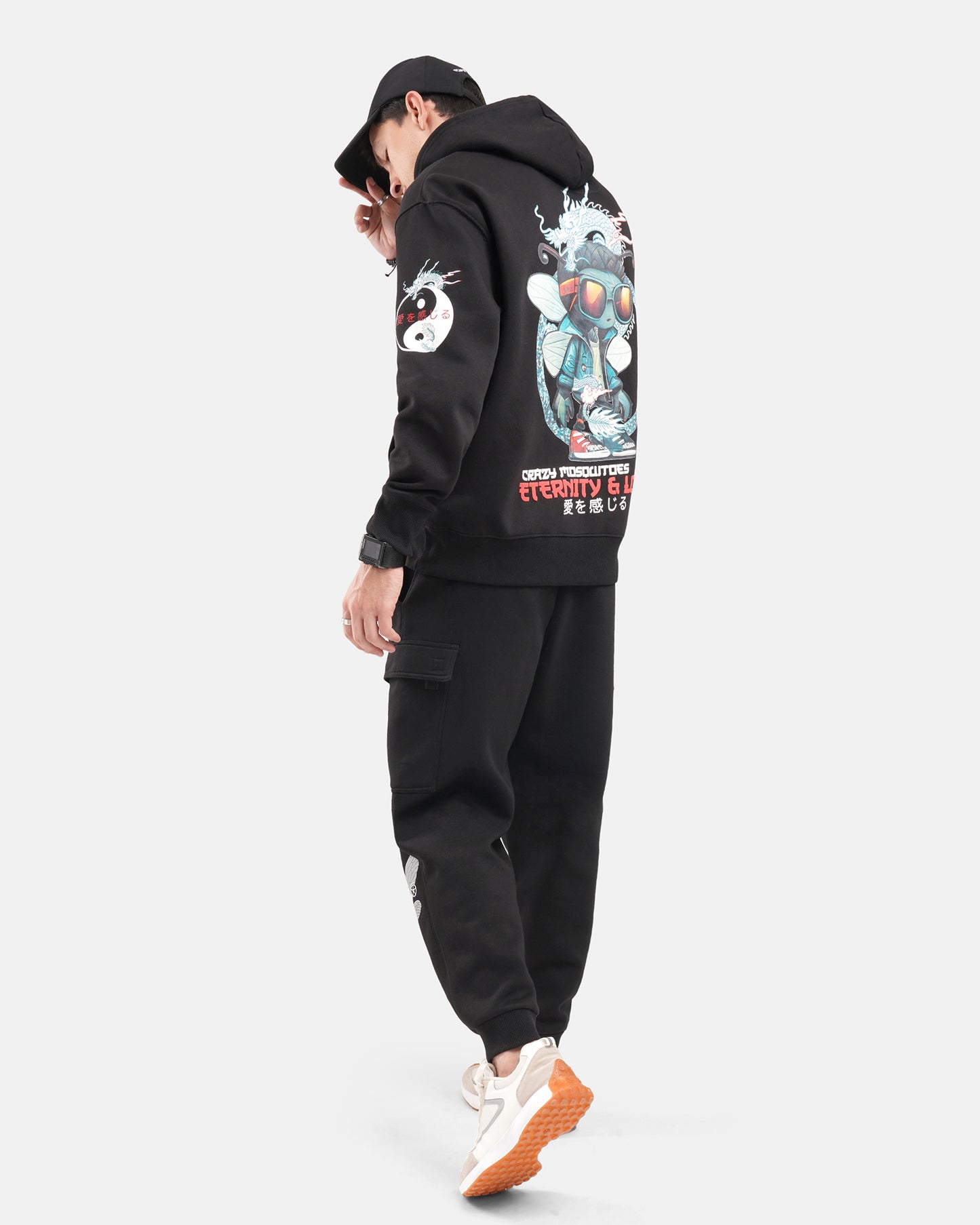 Dragon Hoodie Black