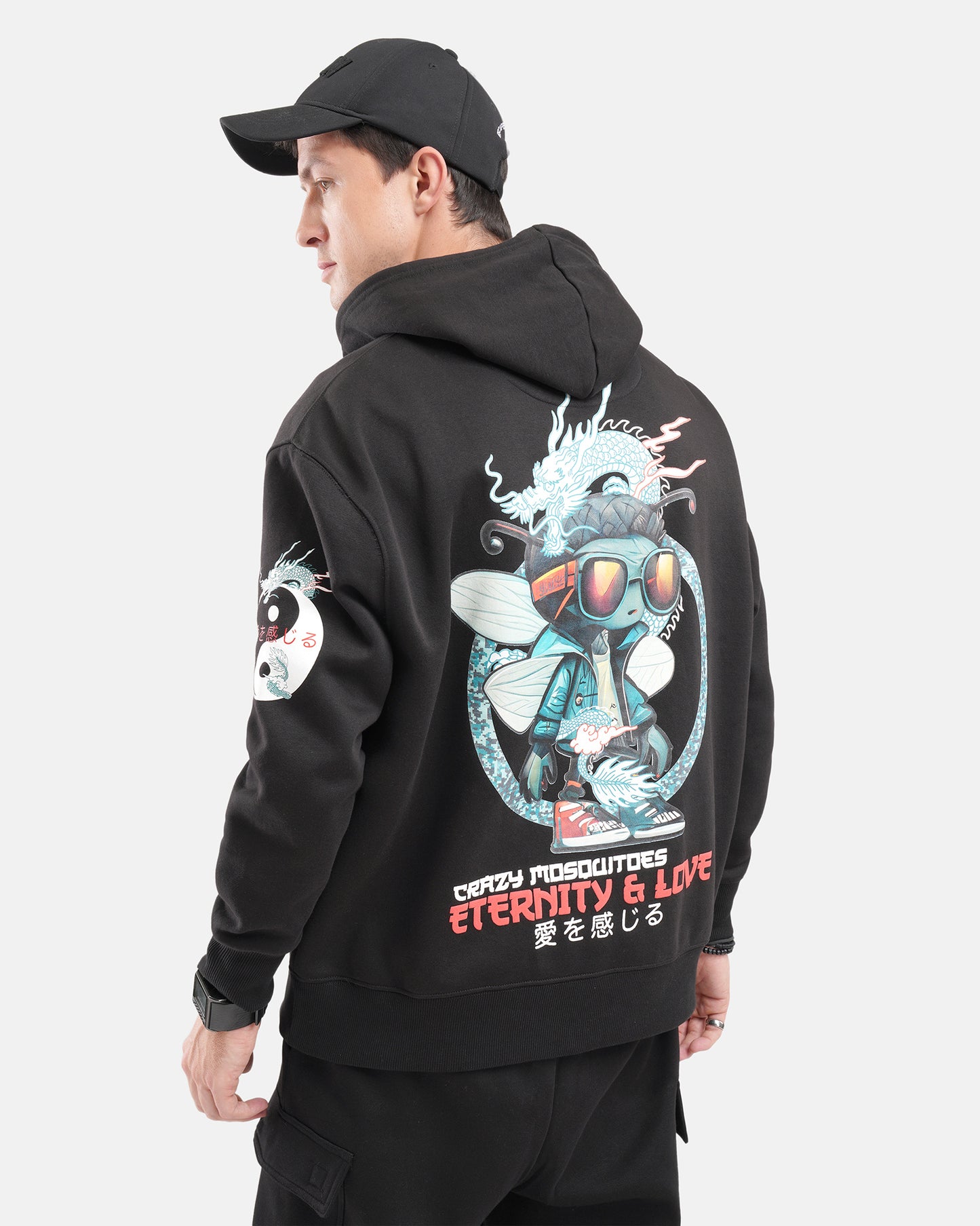 Dragon Hoodie Black