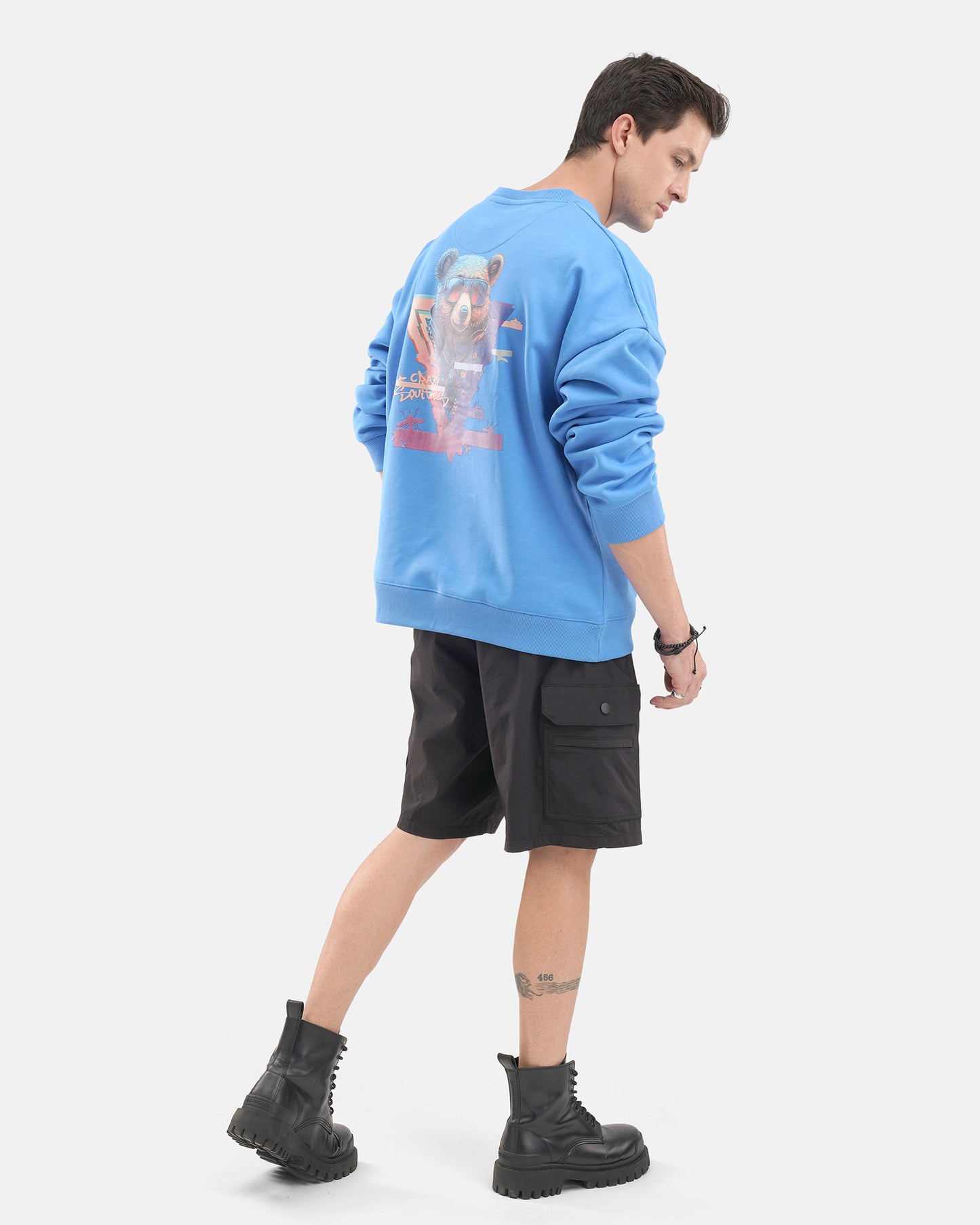 Bear Swag Sweat Cobalt