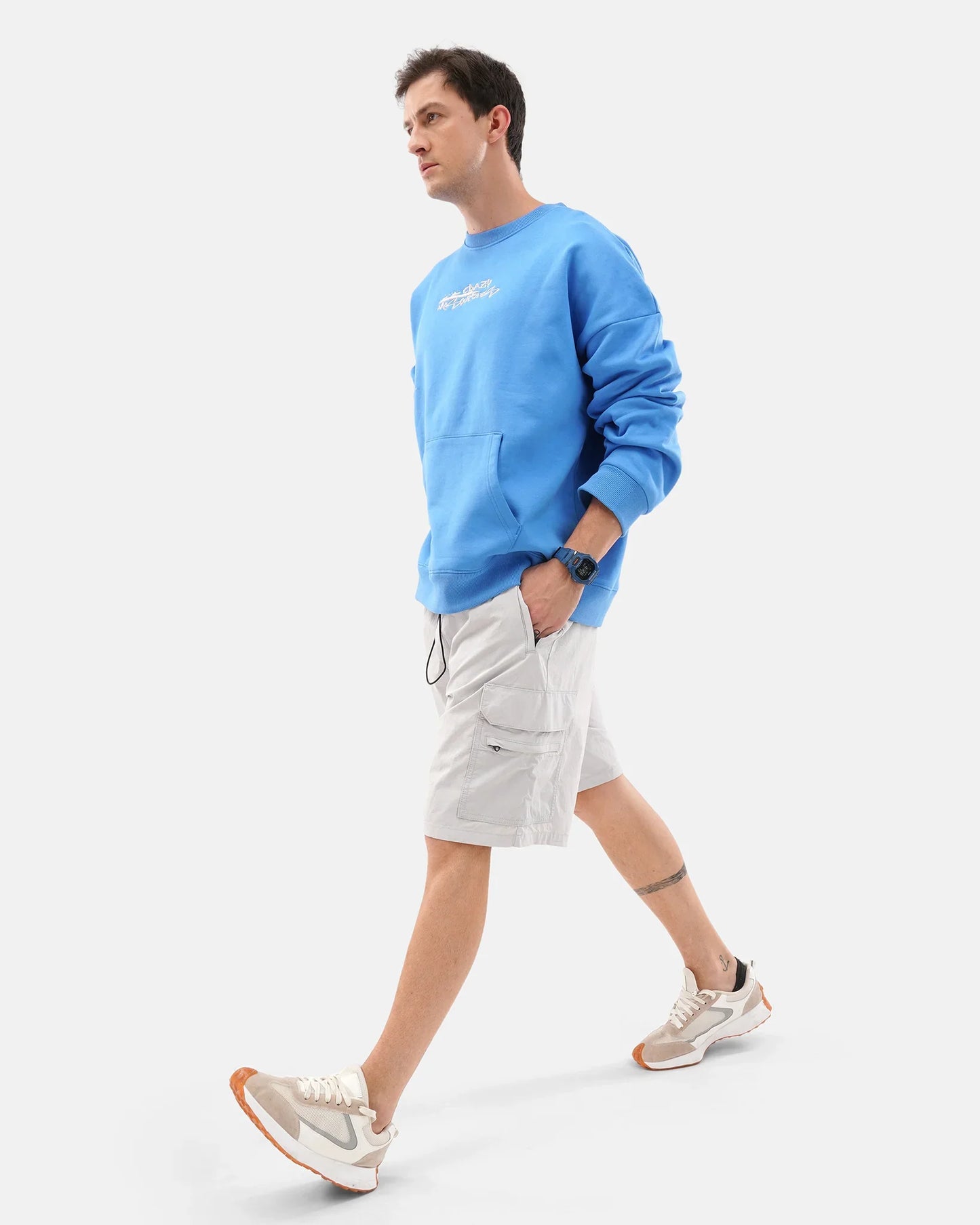 Ripstop Shorts Silver