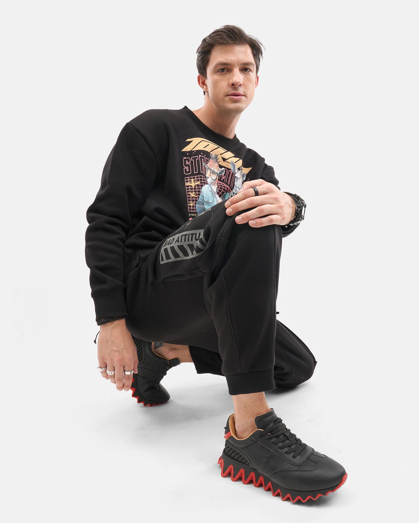 Tokyo Graphic Sweat Black