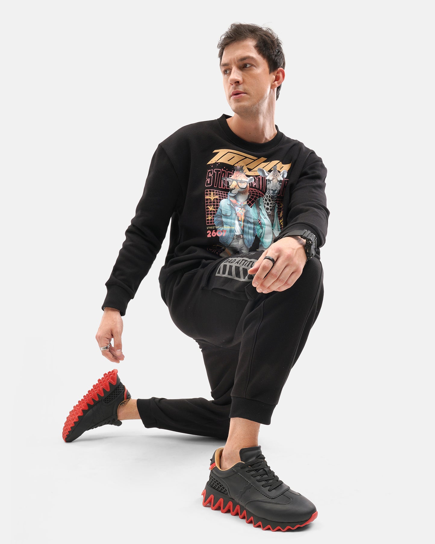 Tokyo Graphic Sweat Black