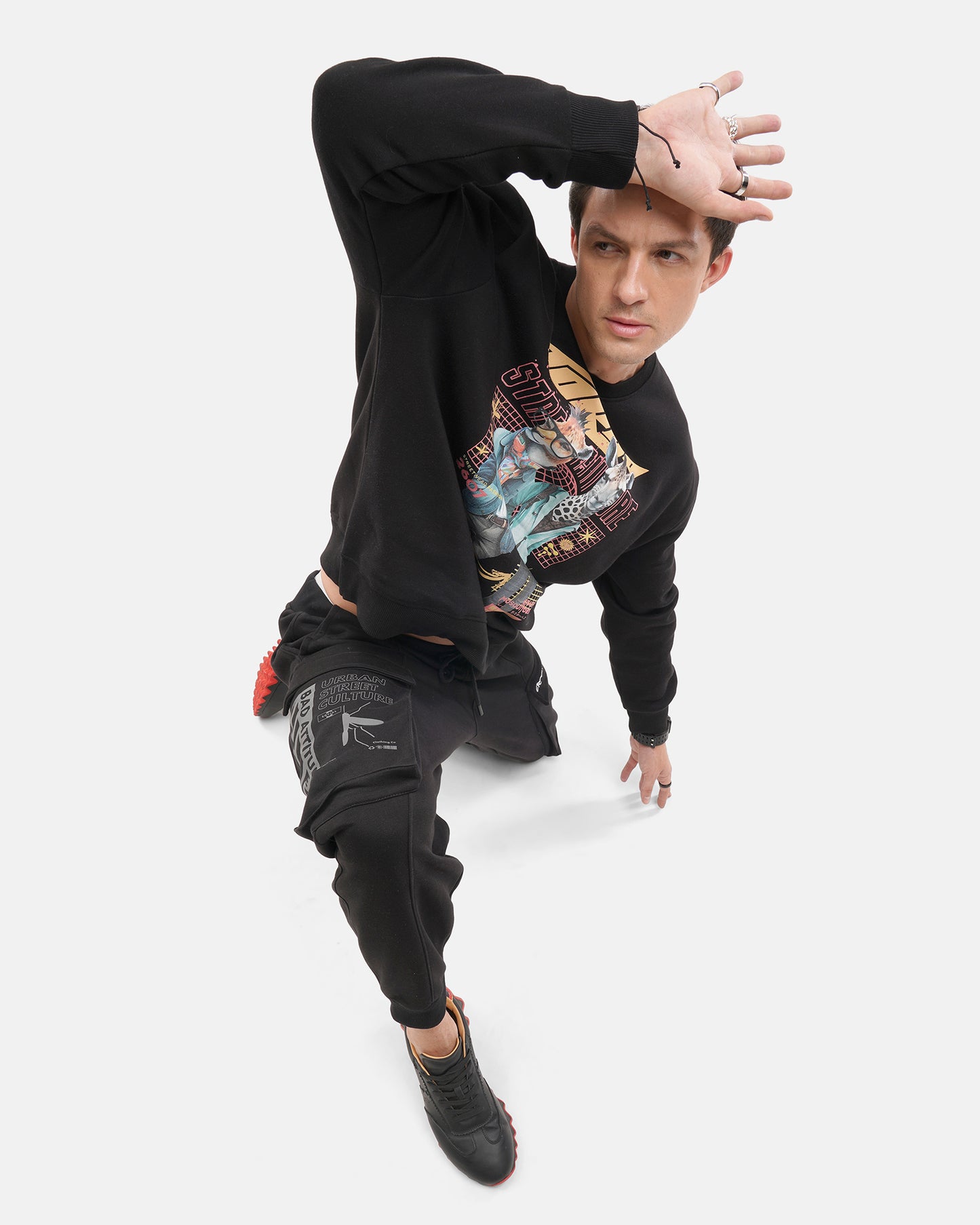 Tokyo Graphic Sweat Black