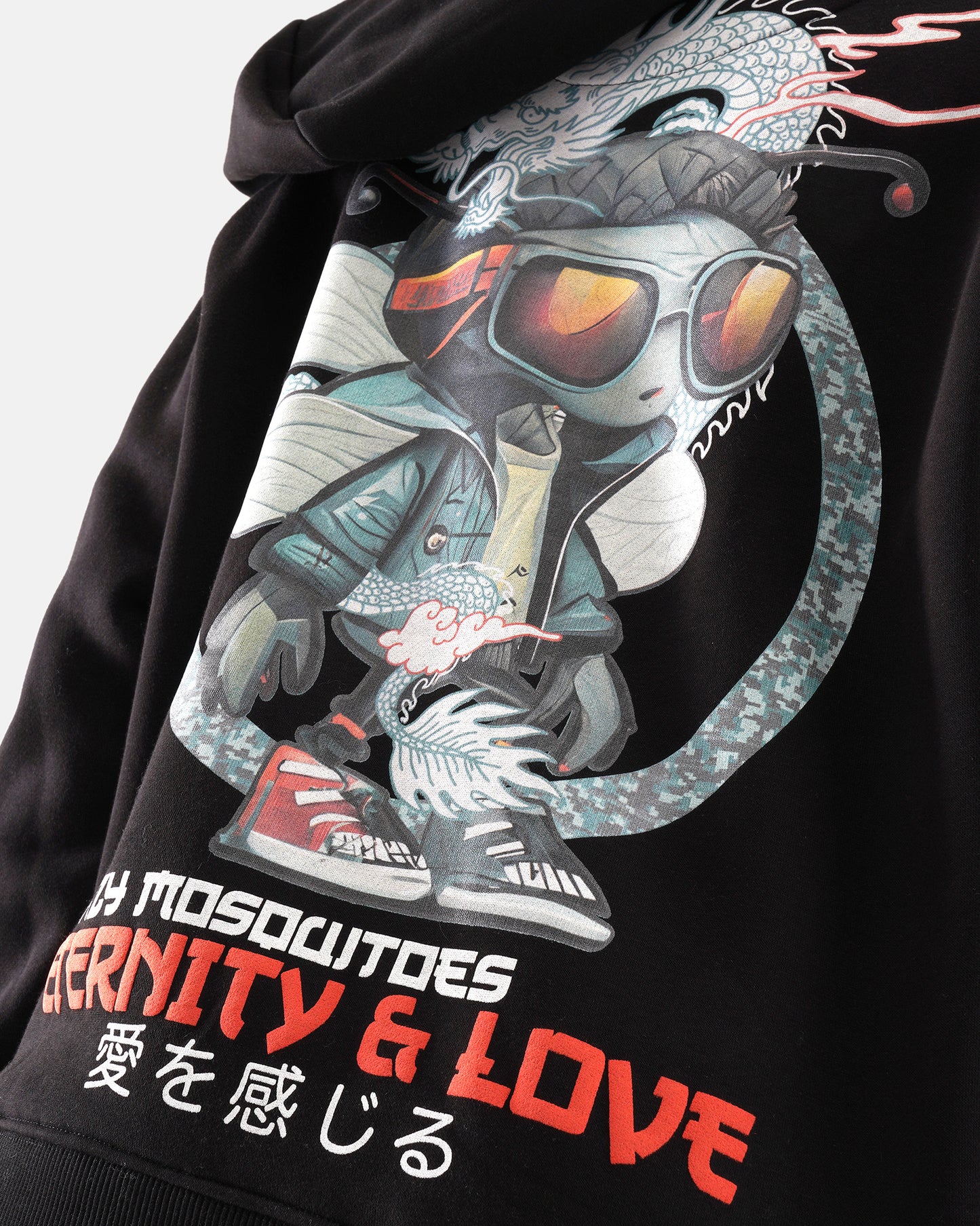 Dragon Hoodie Black