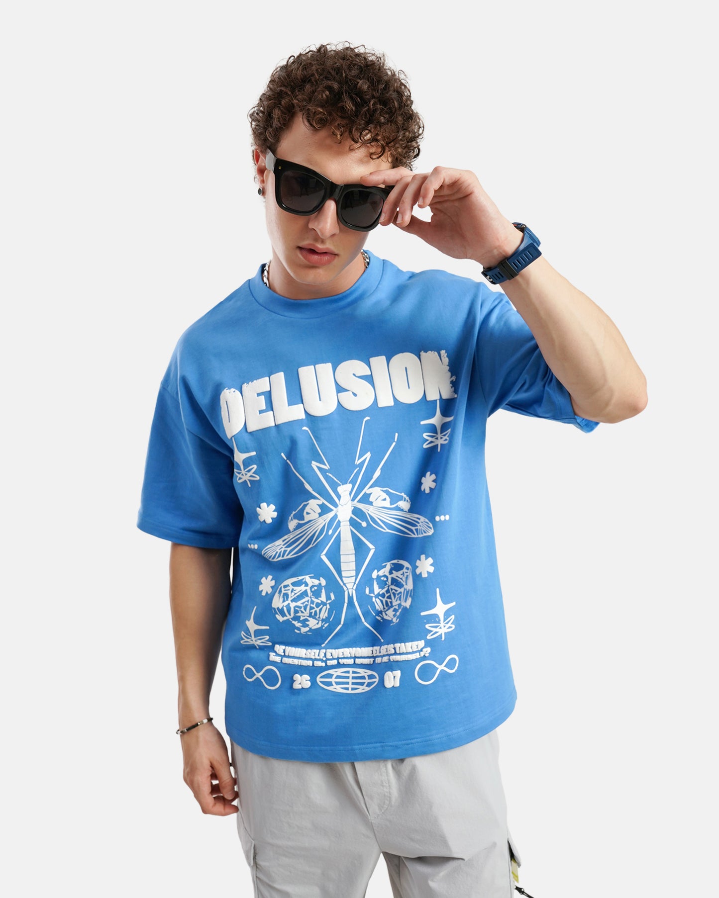 Delusion Tee Sky