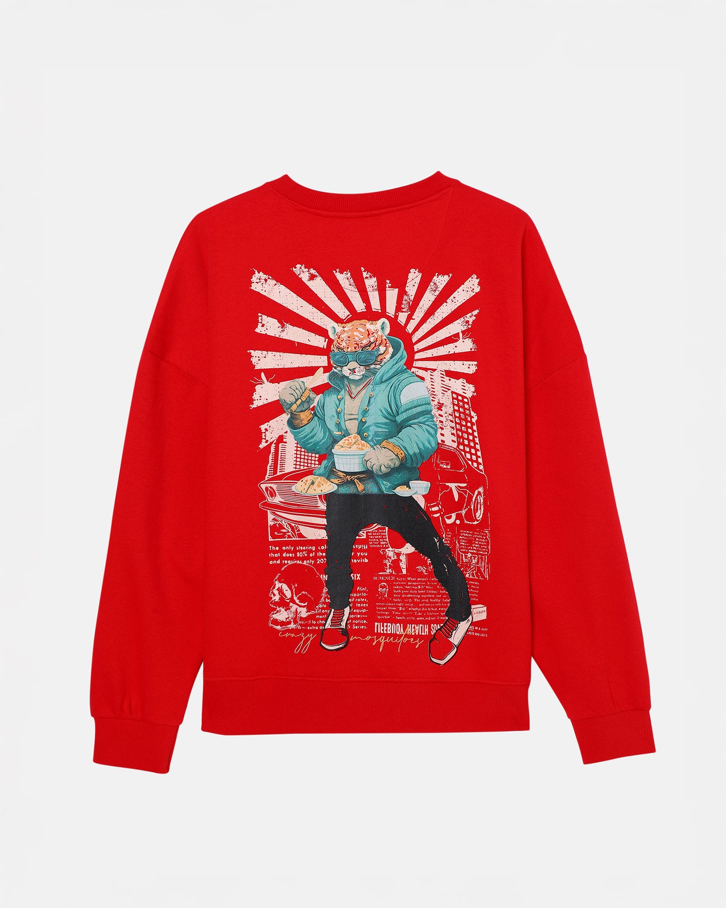 Urban Cheetah Sweat - Red
