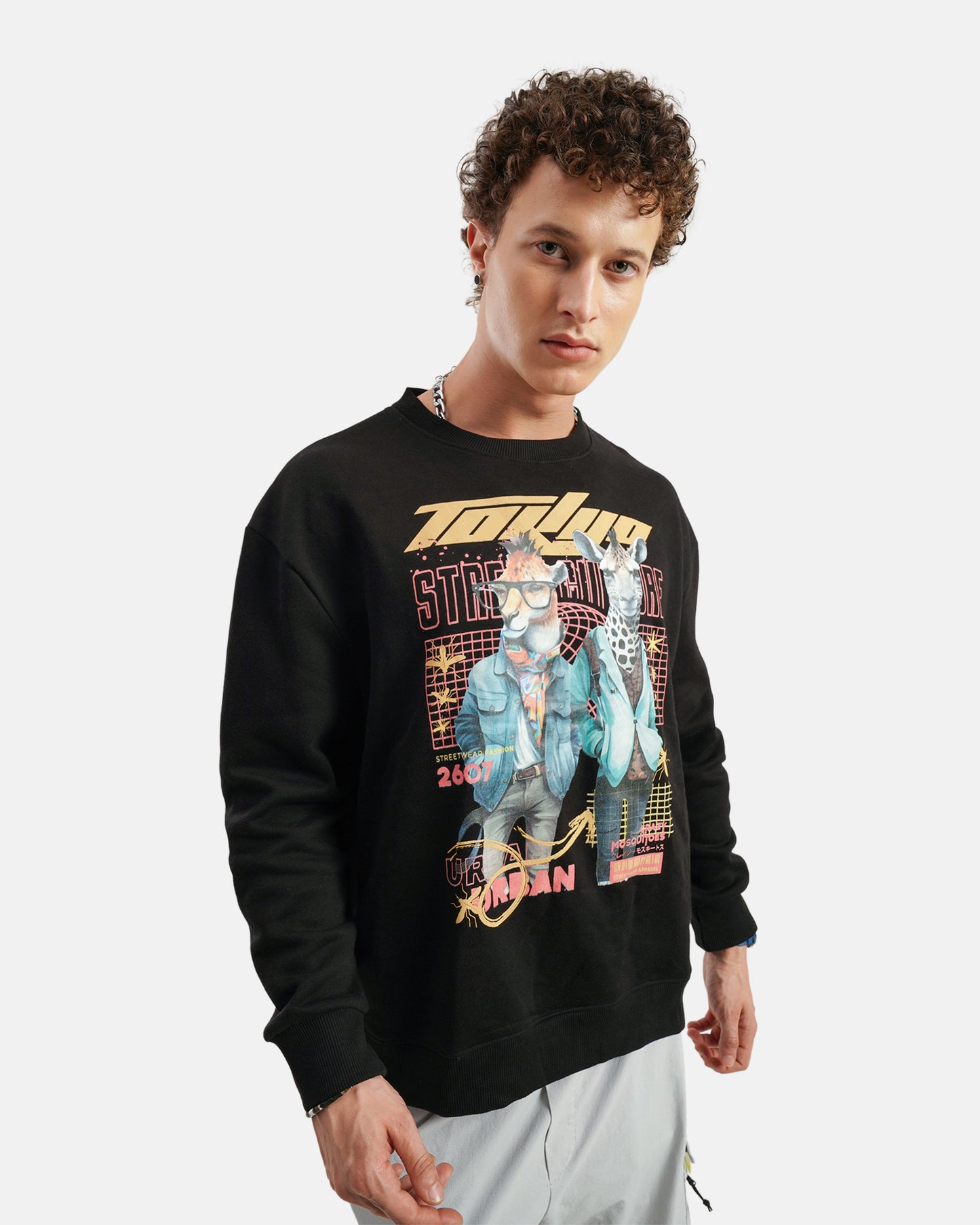 Tokyo Graphic Sweat Black