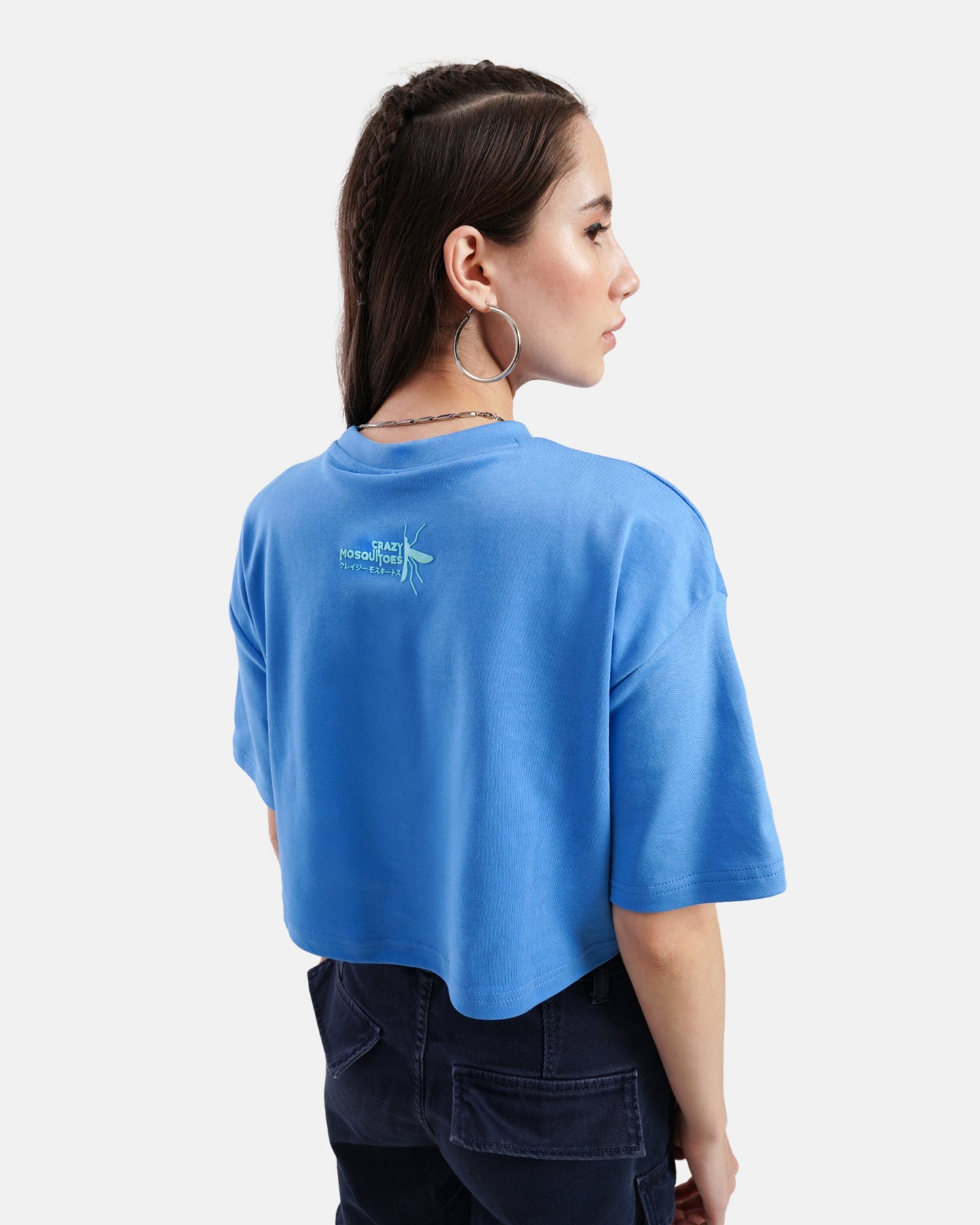 Delusion Crop Blue