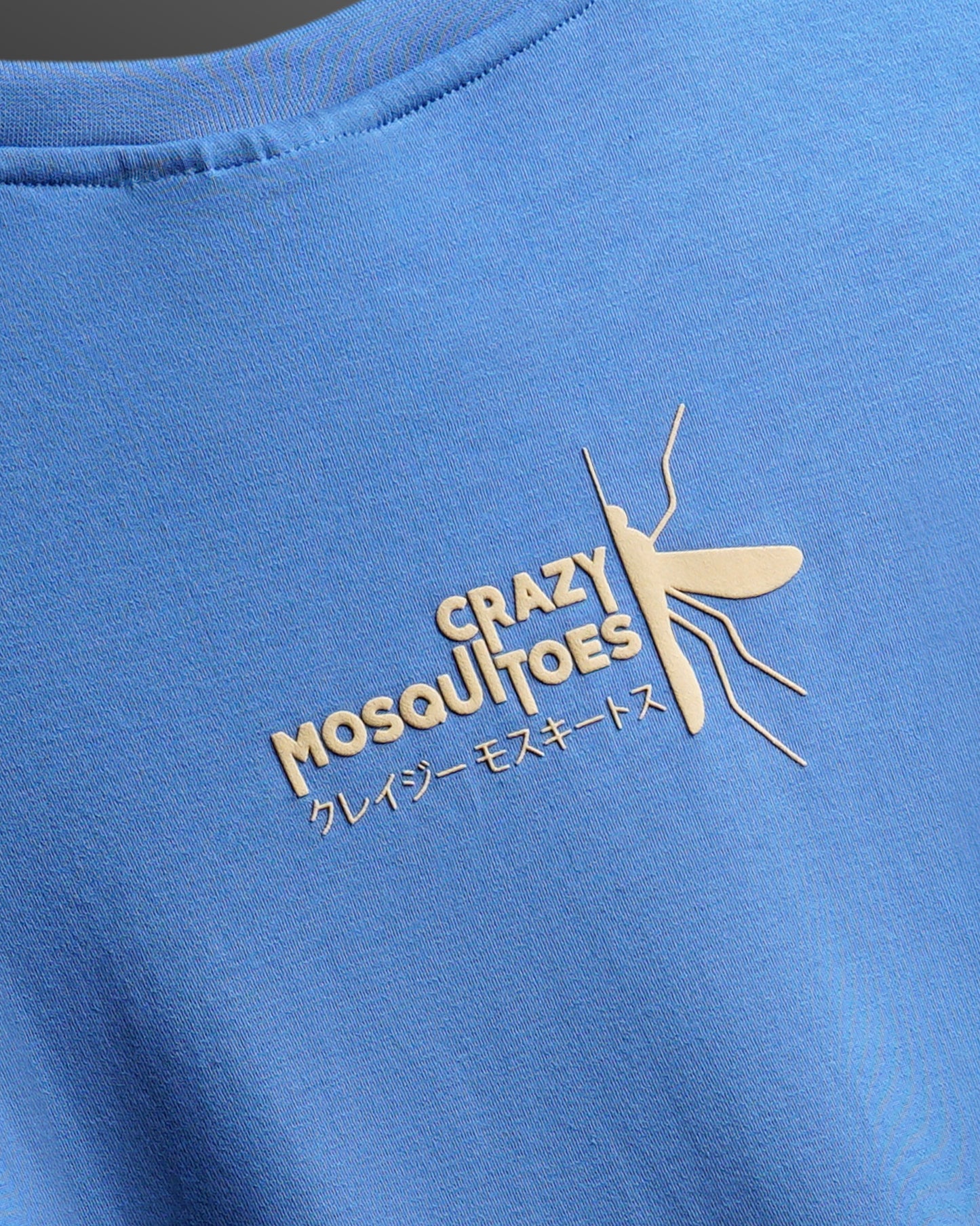 Mos Stamp Tee Blue