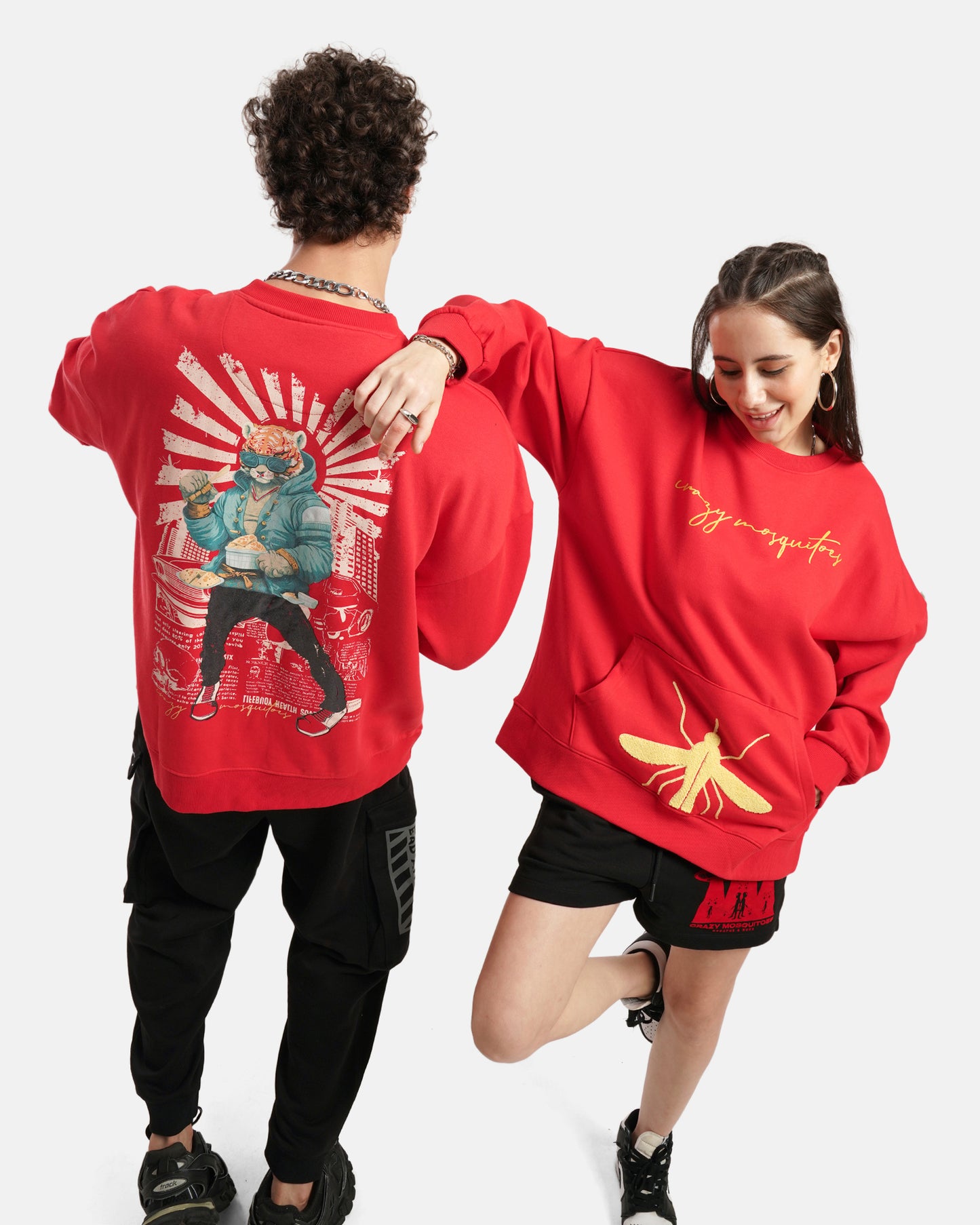 Urban Cheetah Sweat - Red