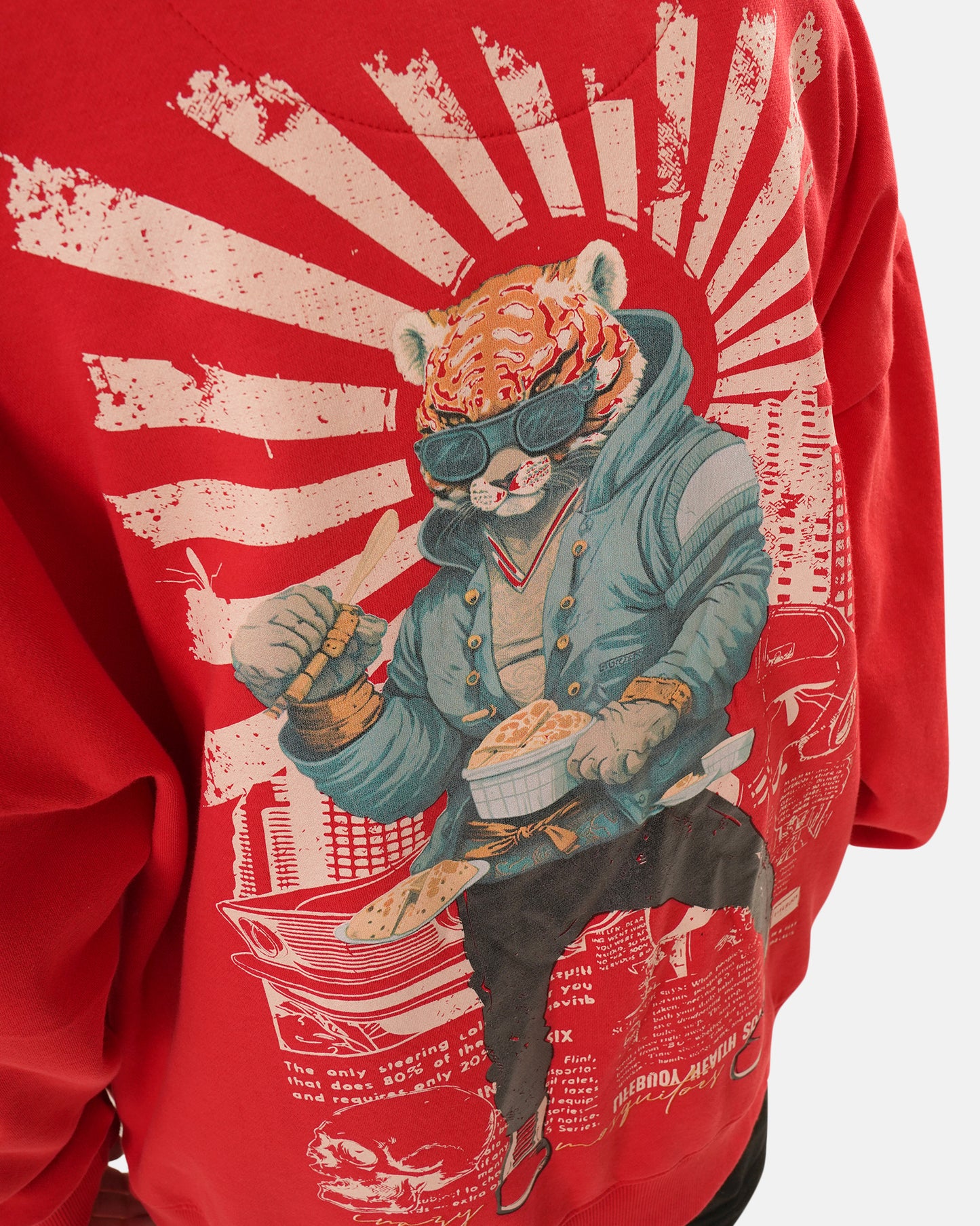 Urban Cheetah Sweat - Red