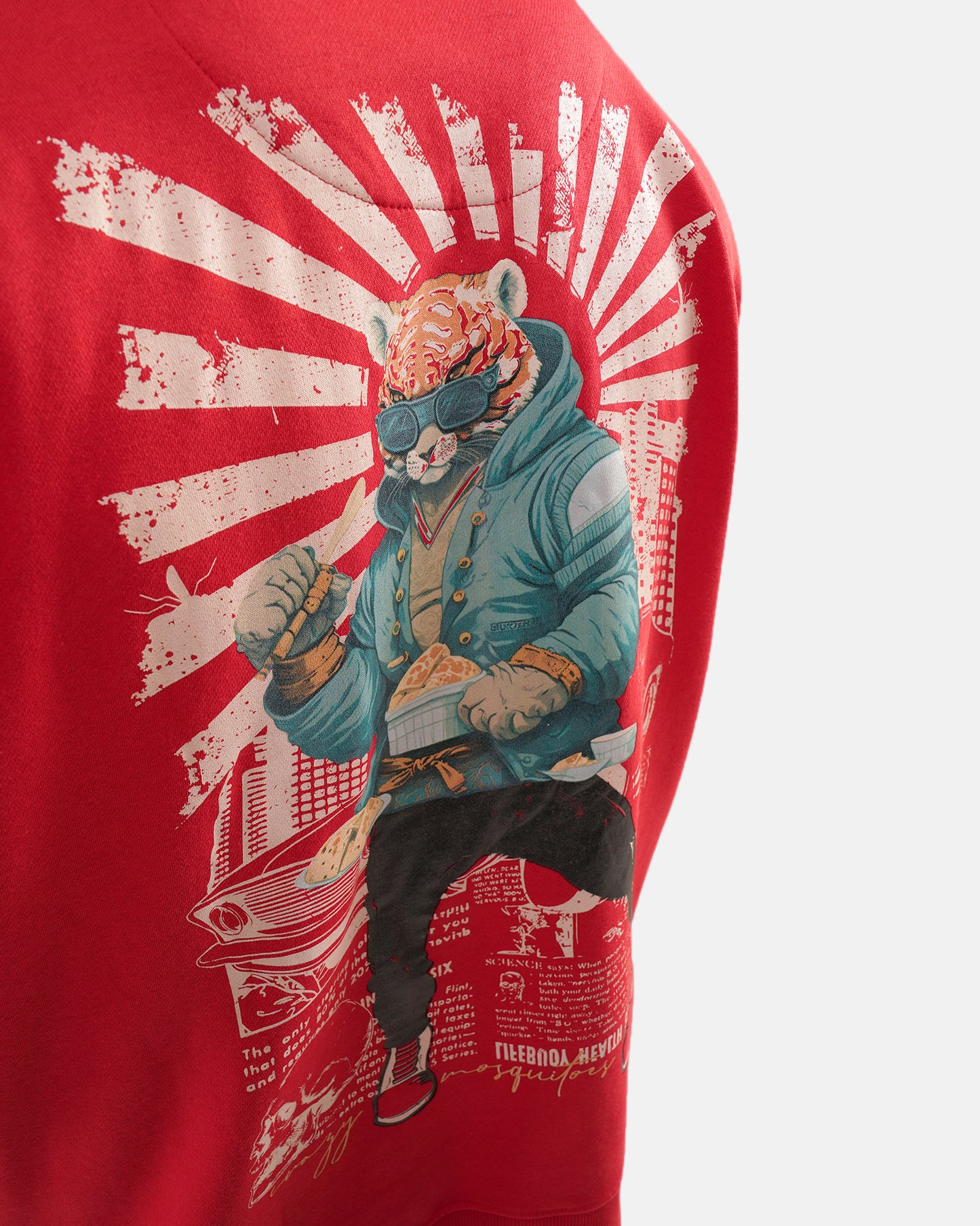 Urban Cheetah Sweat Red