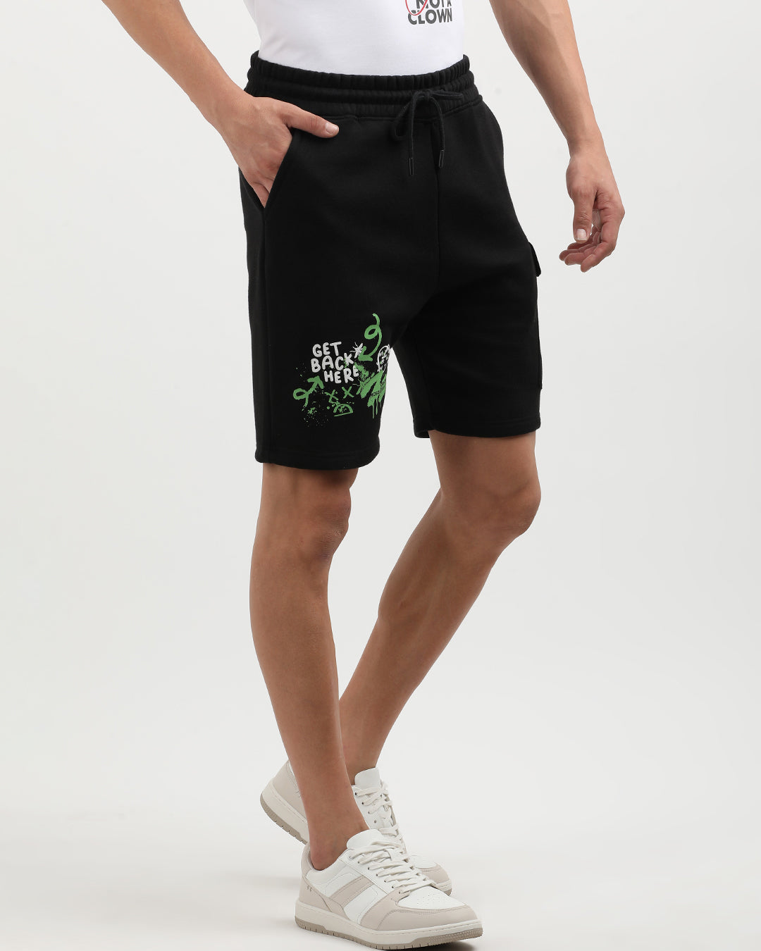 Three Pocket Shorts Black