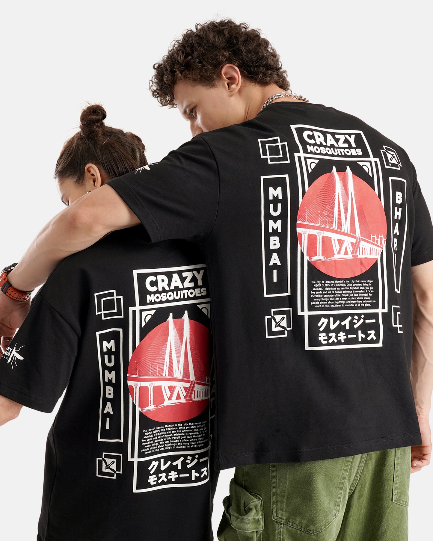 Mumbai Tee Black