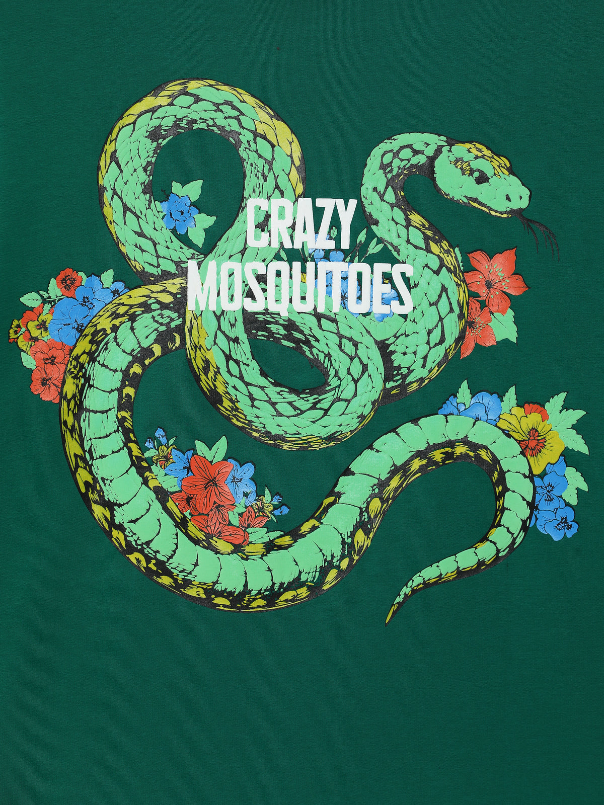 Bloom & Bite Tee Green