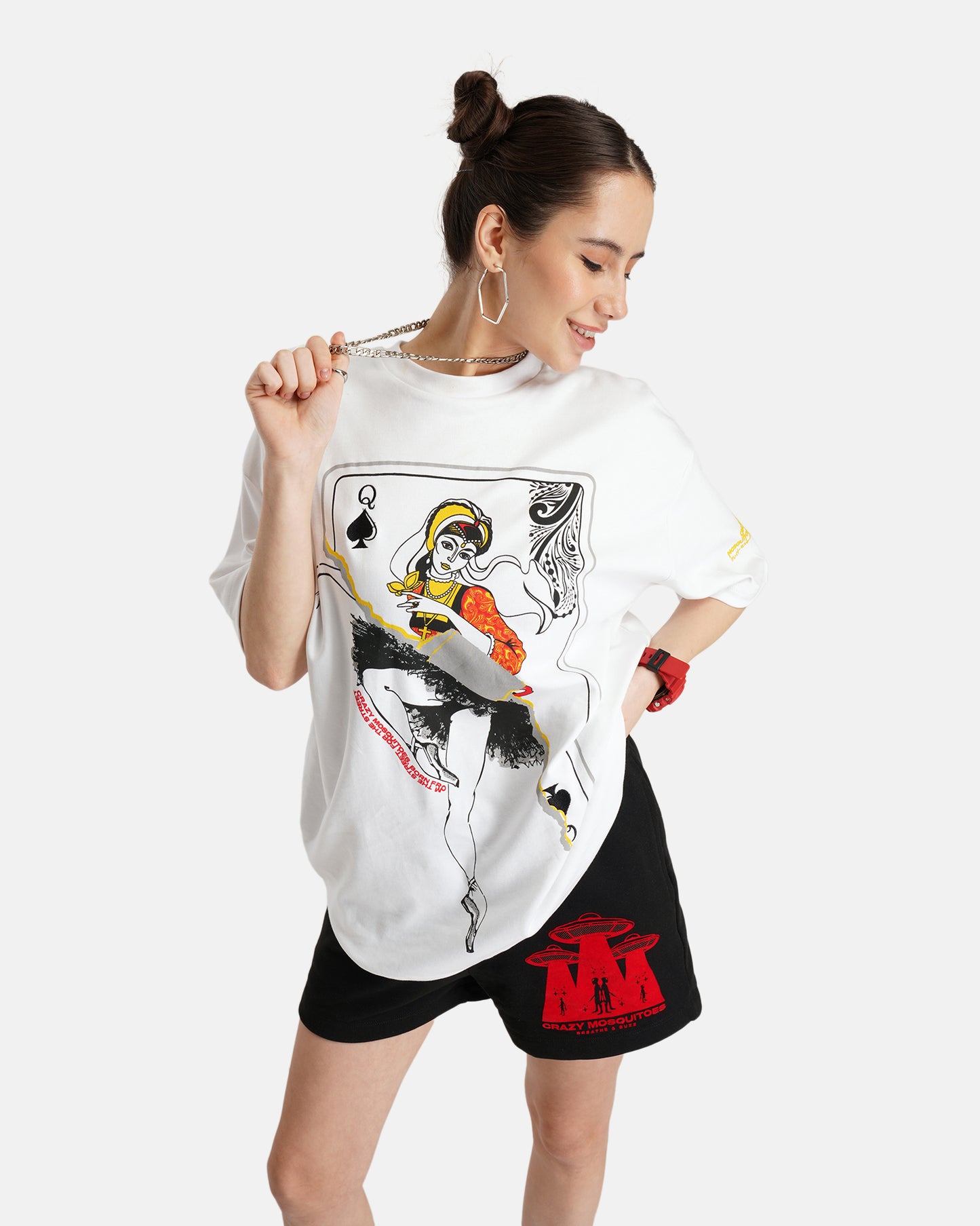 Ballet Queen Tee - White