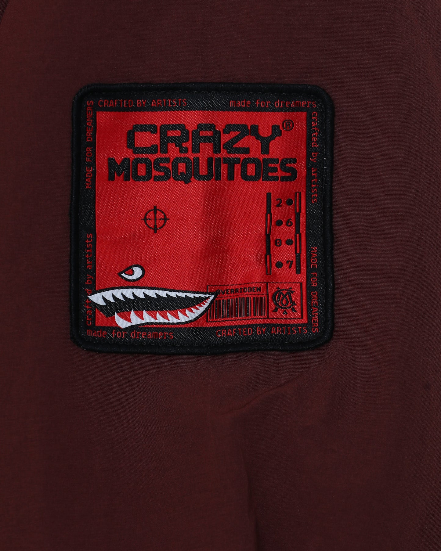 Jap Zip Maroon