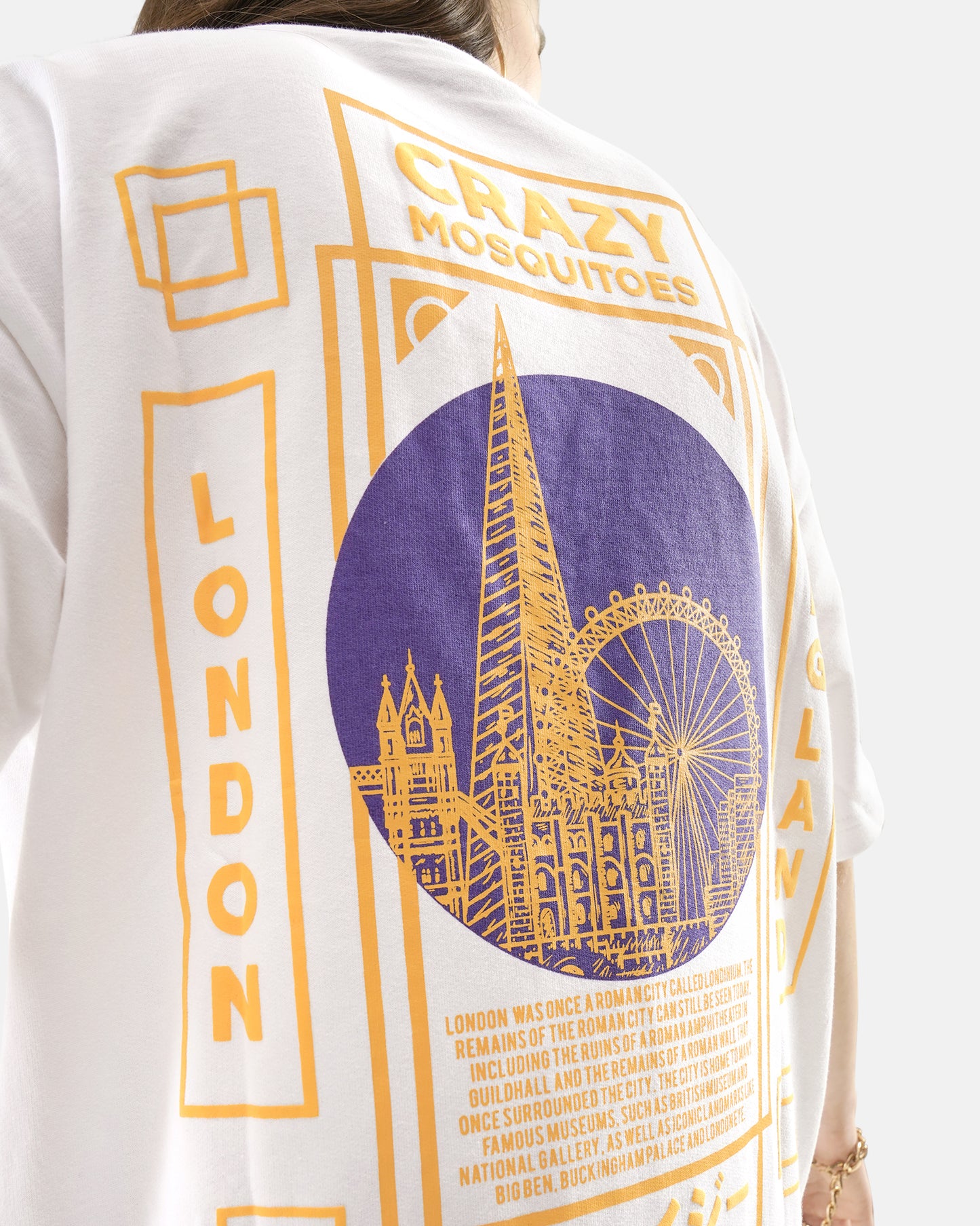 London Tee - White