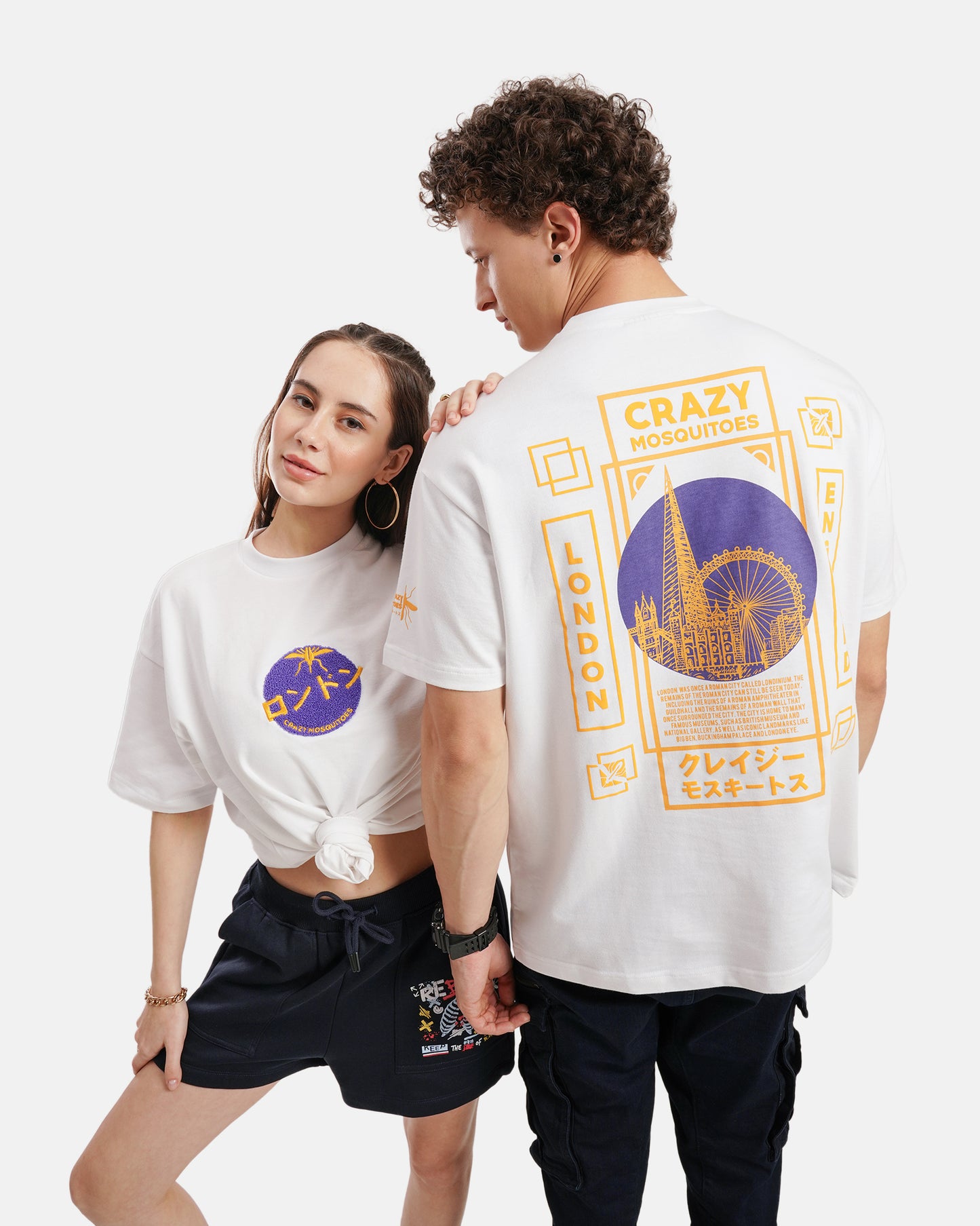 London Tee - White