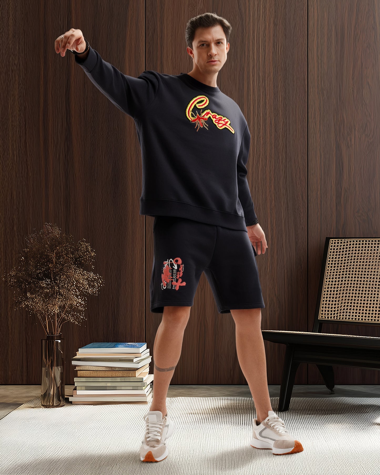 Be Strong Sweat Navy