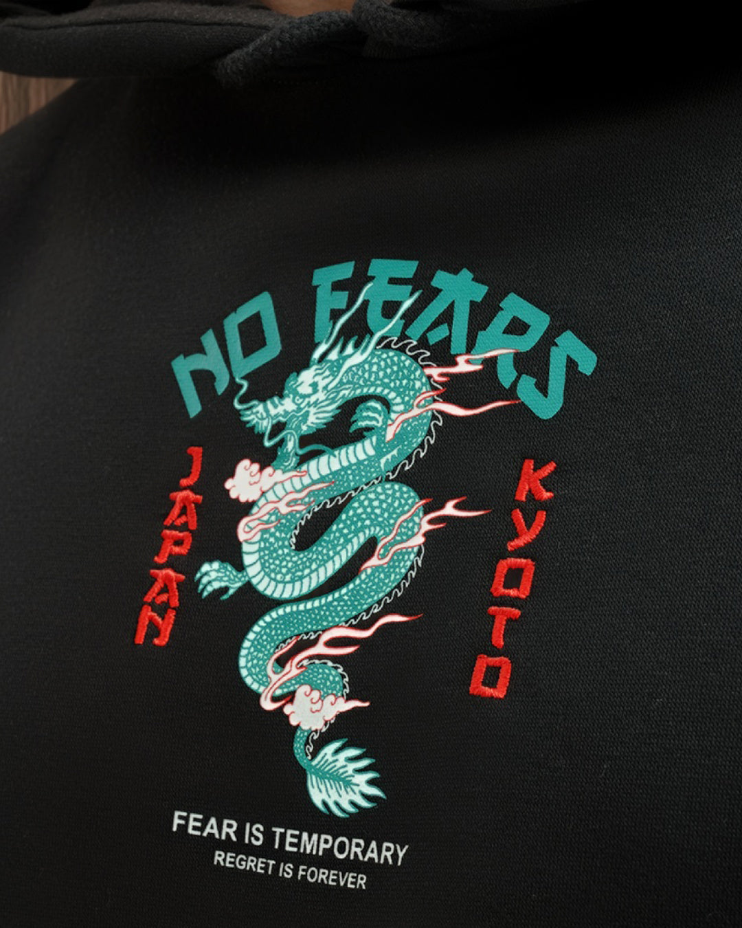 Dragon Hoodie Black