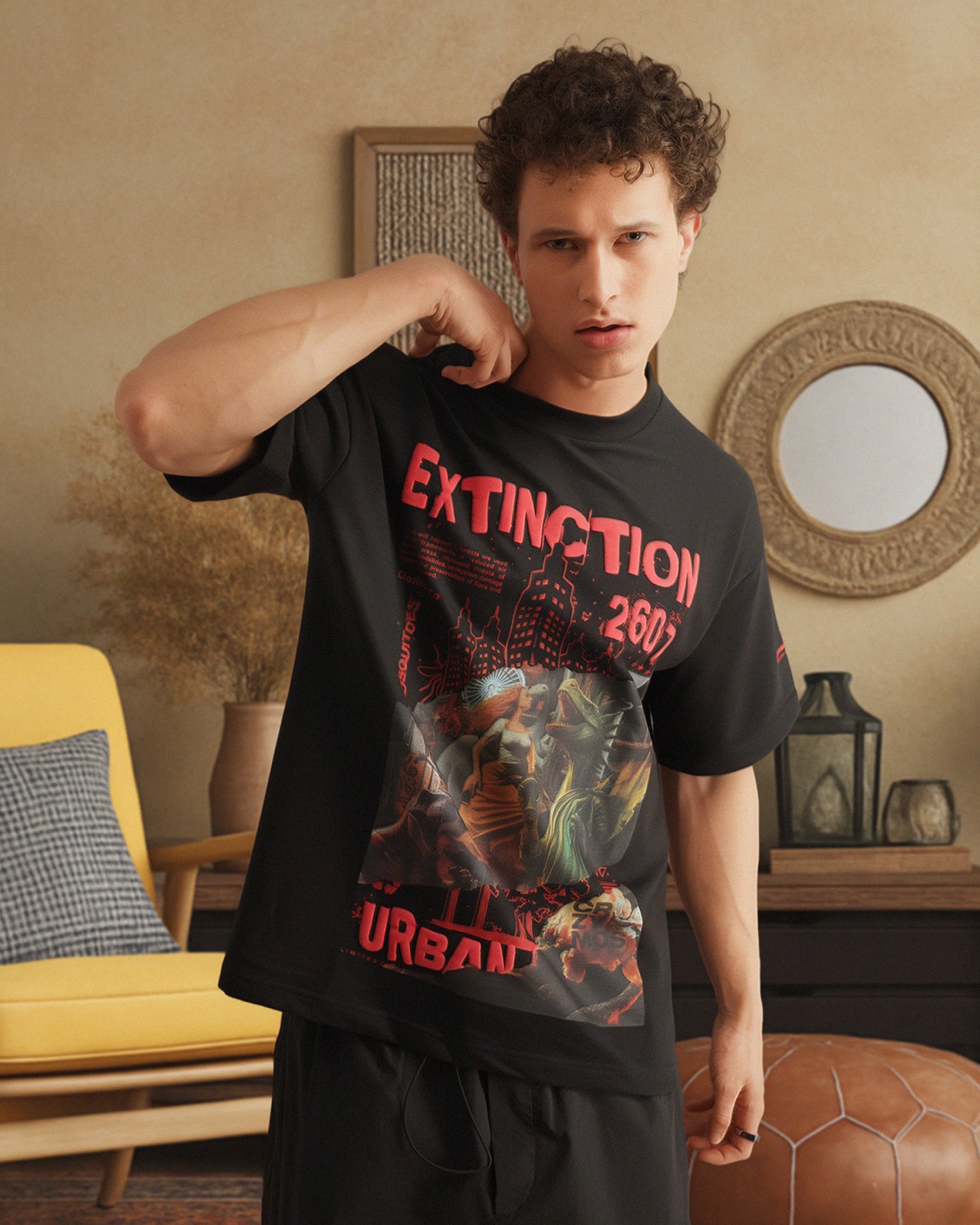 Extinction Tee Black