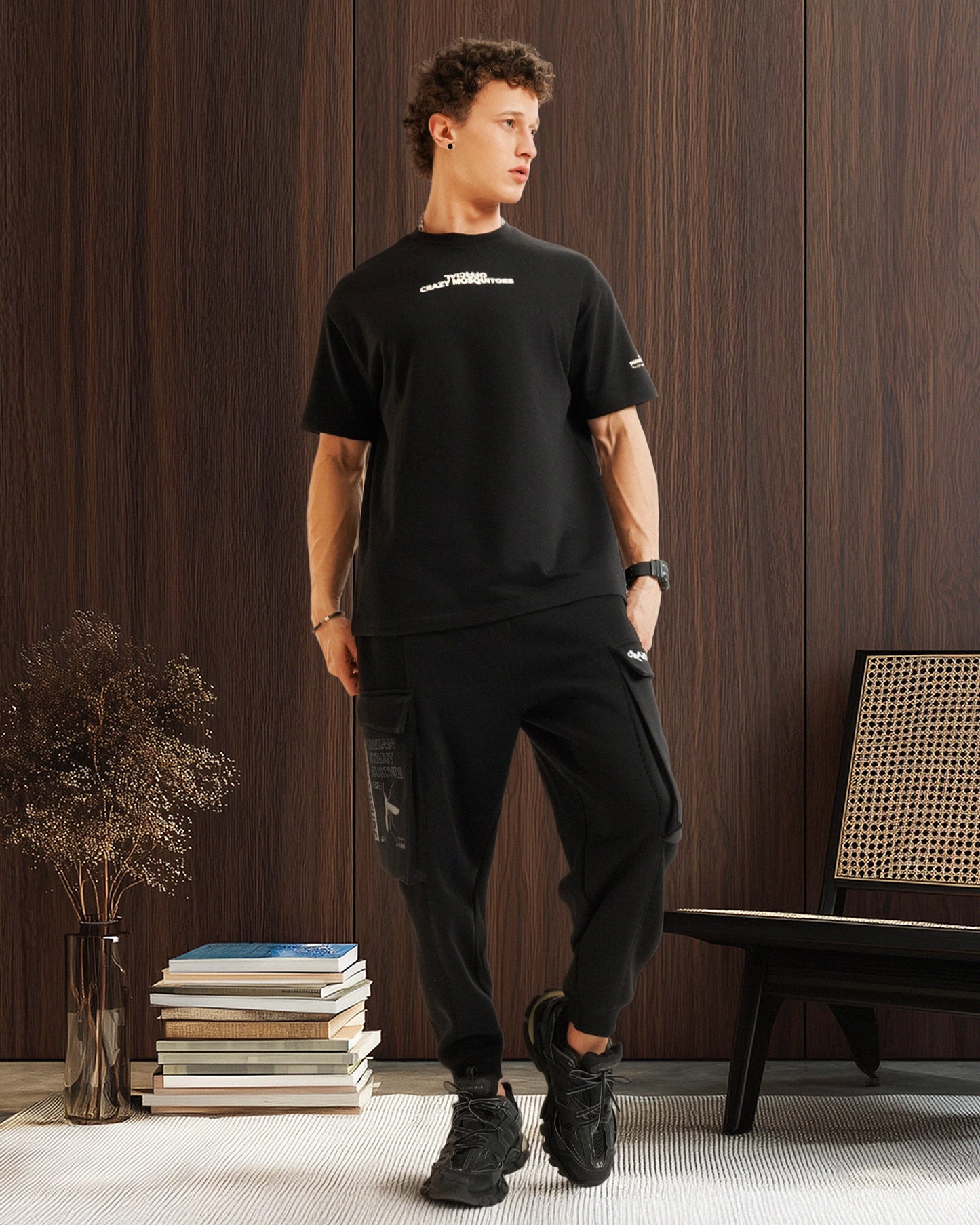 Graffiti Tee Black