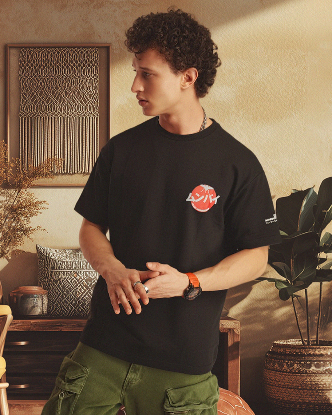 Mumbai Tee Black