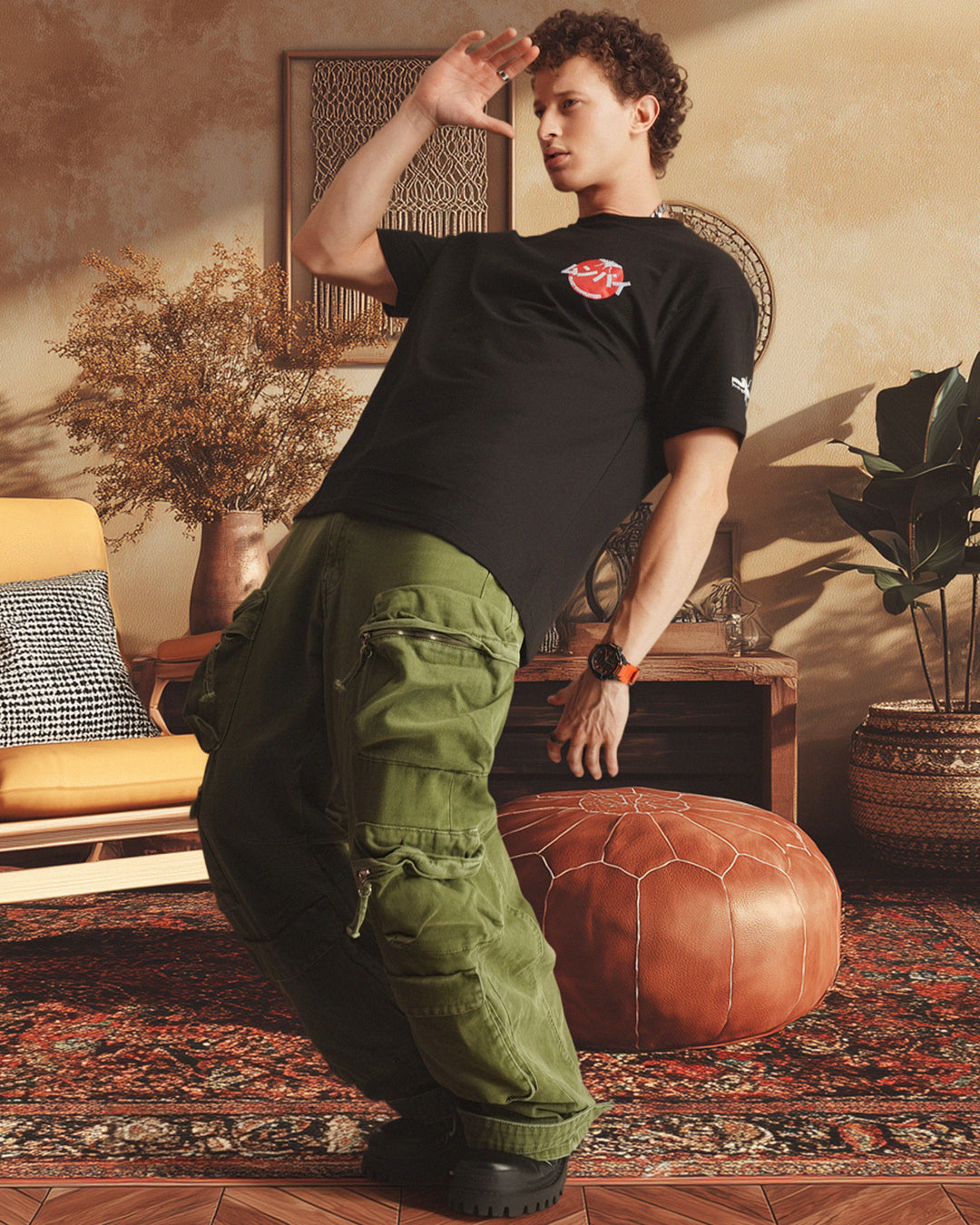 Mumbai Tee Black