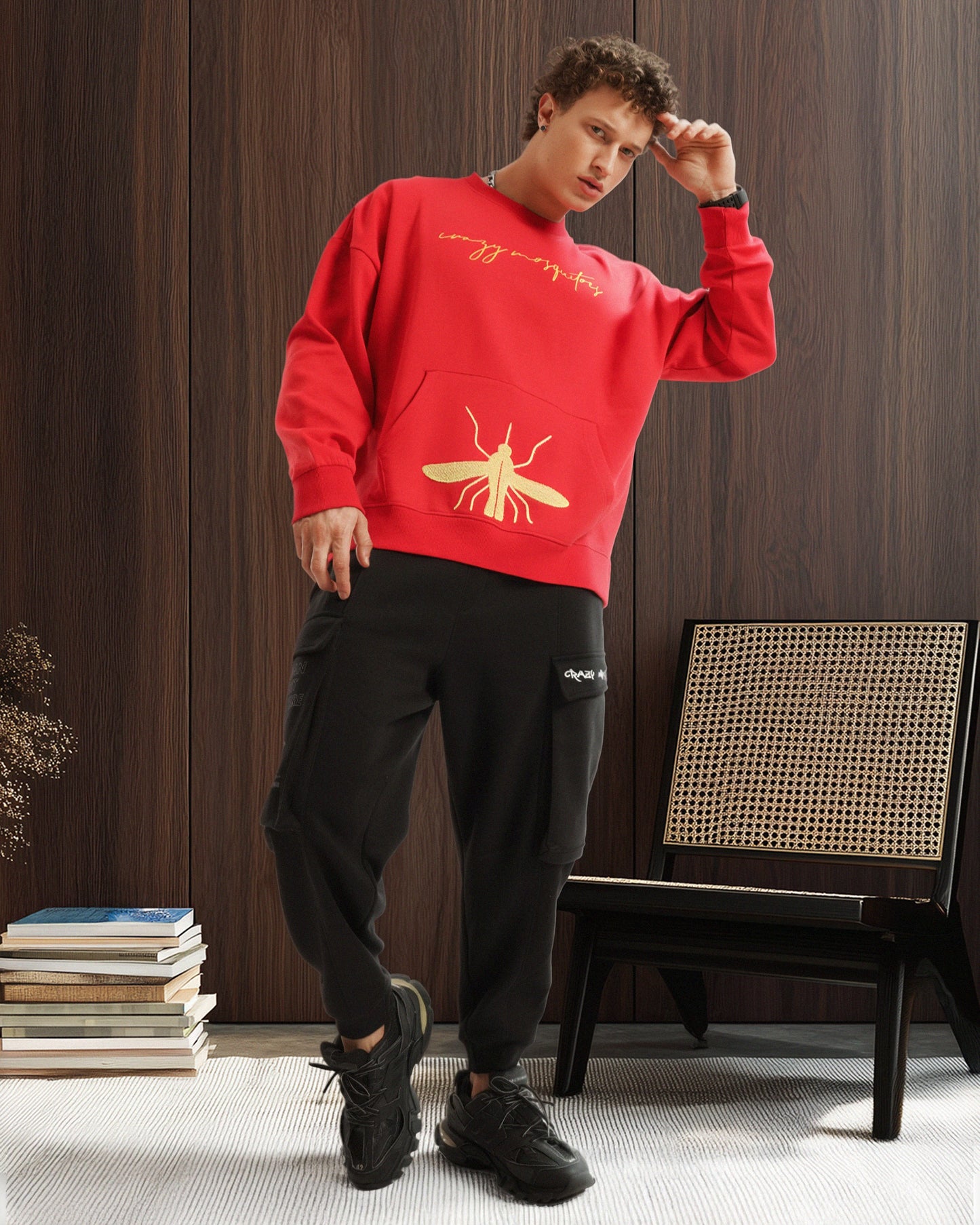 Urban Cheetah Sweat Red