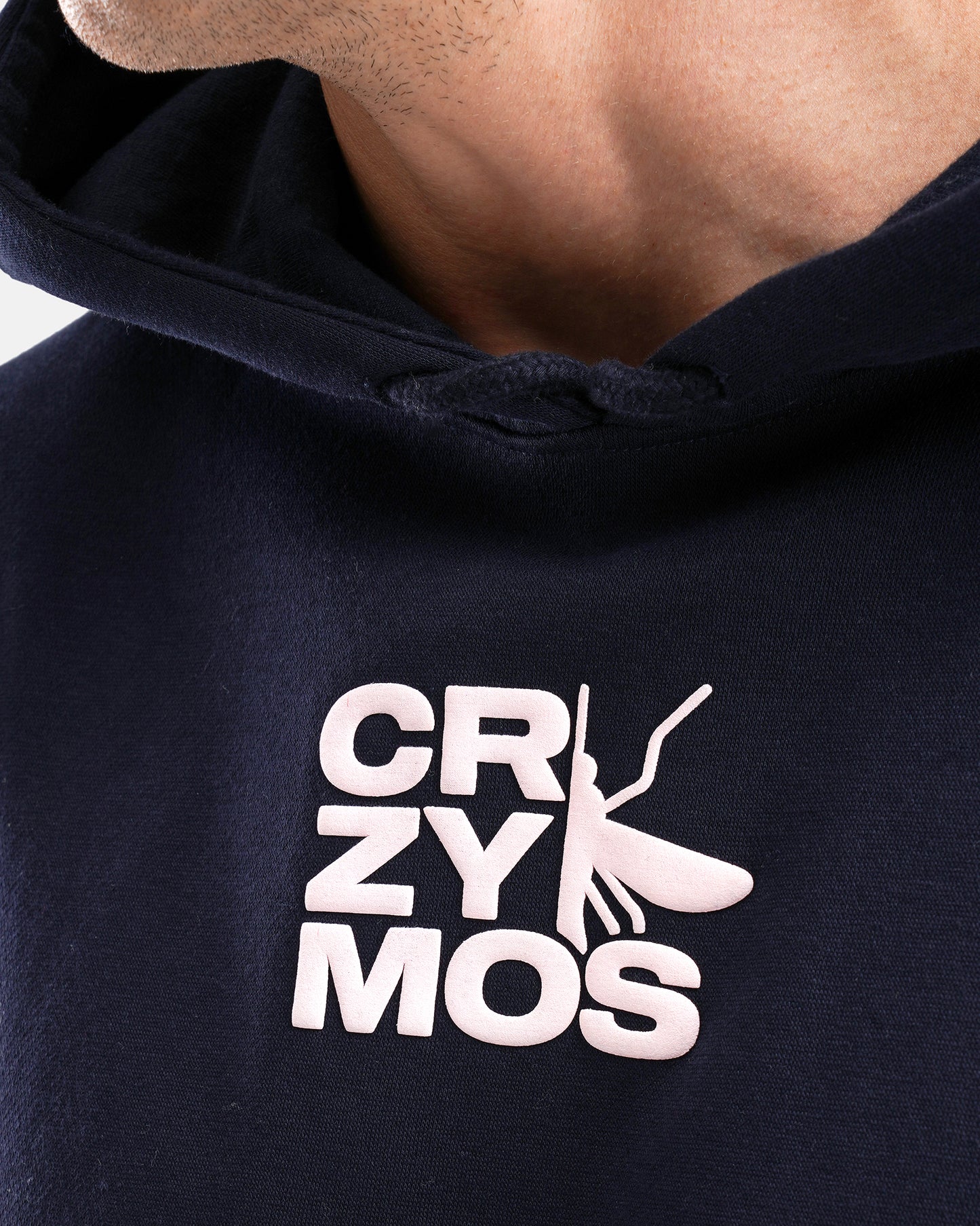 Breathe and Buzz Hoodie Navy