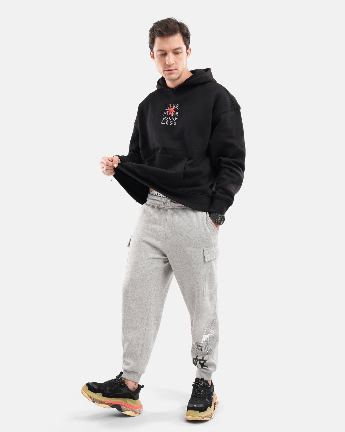 Medusa Hoodie Black