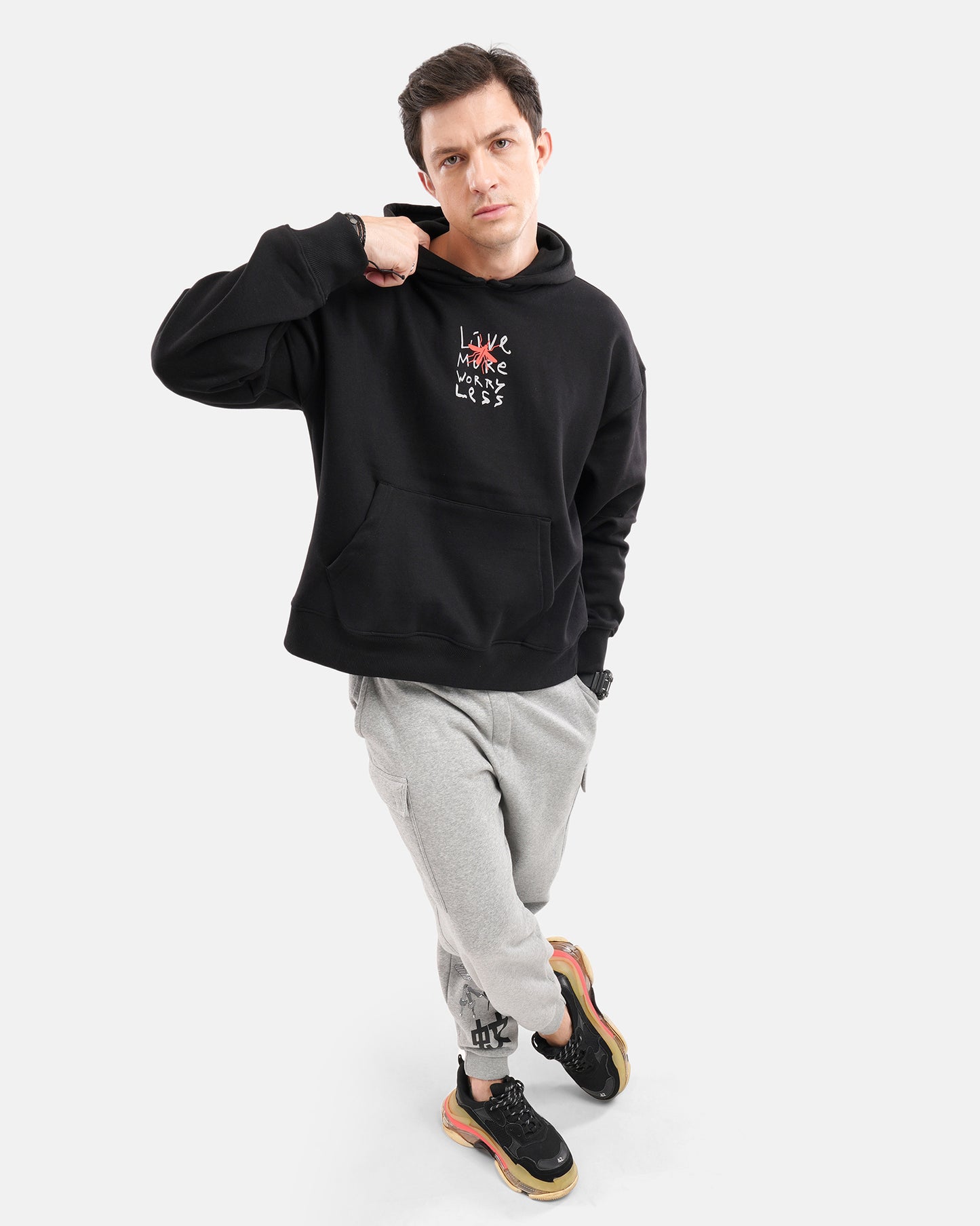 Medusa Hoodie Black