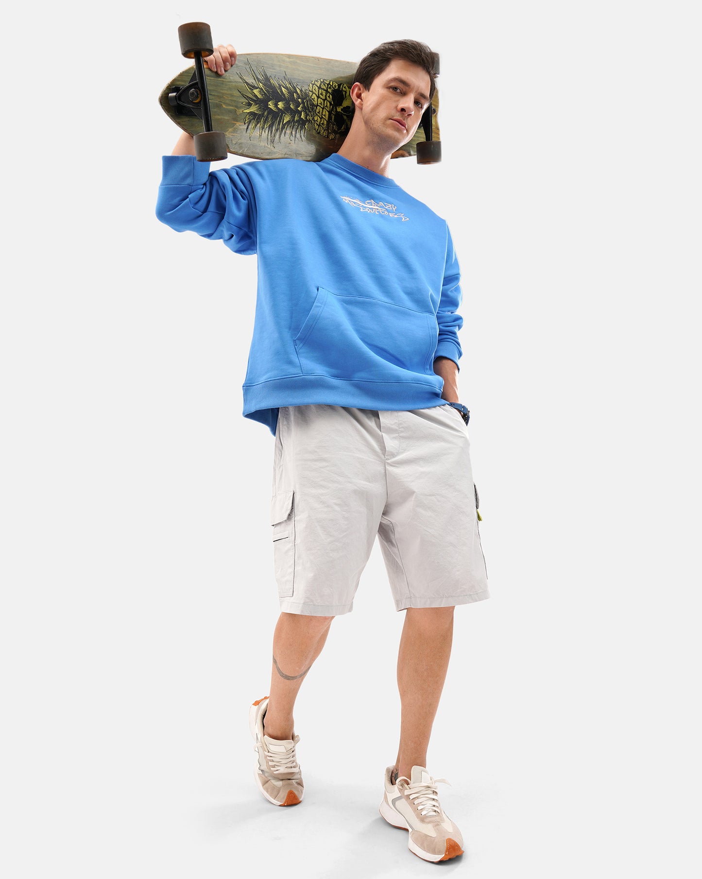 Ripstop Shorts Silver