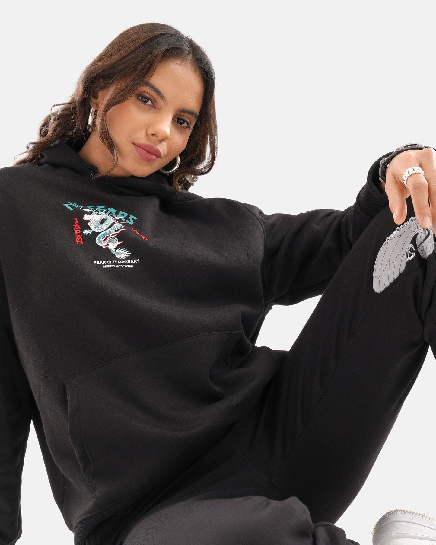 Dragon Hoodie - Black