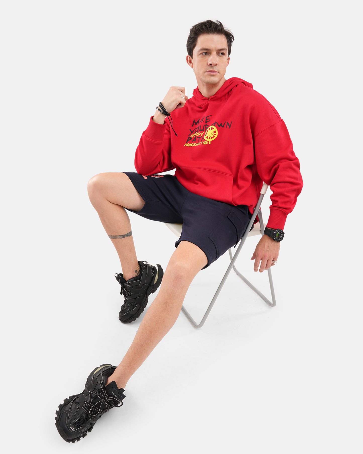 David Hoodie Red