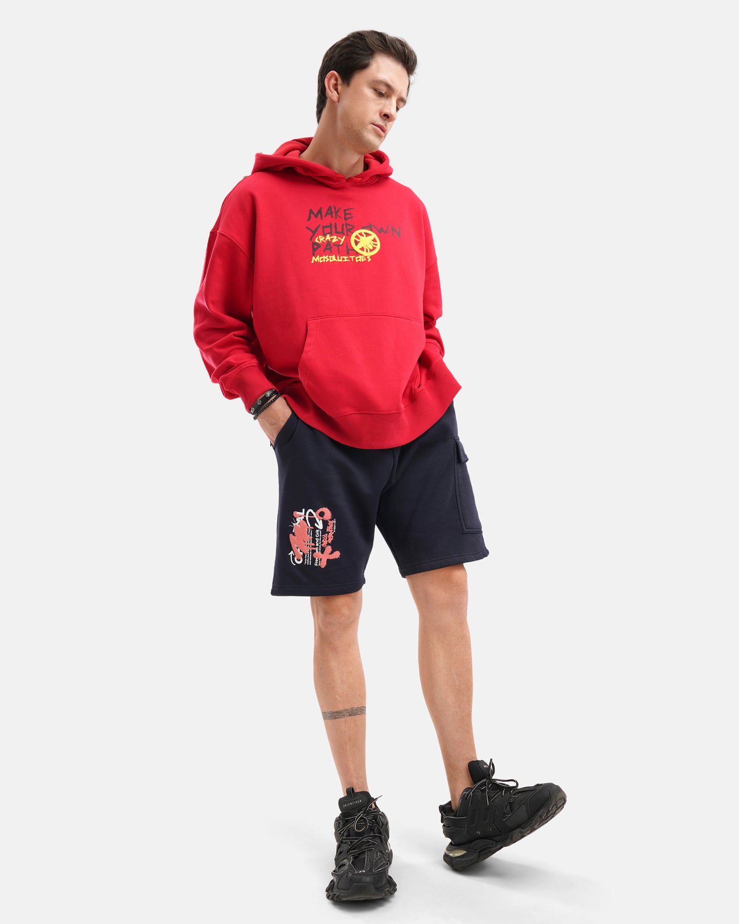 David Hoodie Red