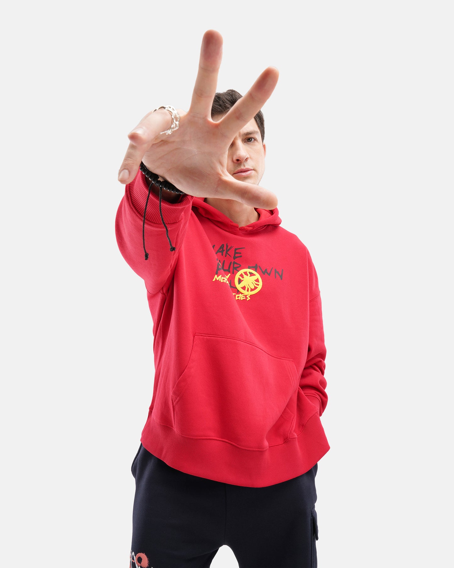 David Hoodie Red