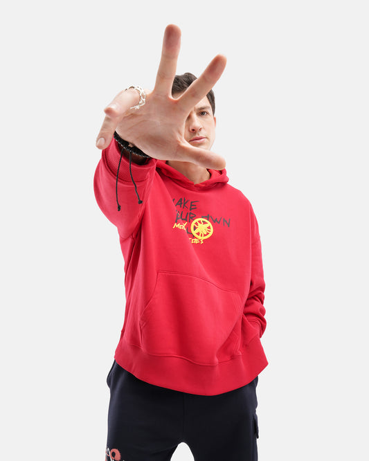 David Hoodie Red