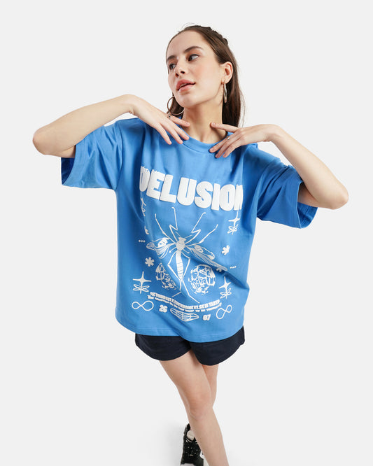 Delusion Tee - Sky