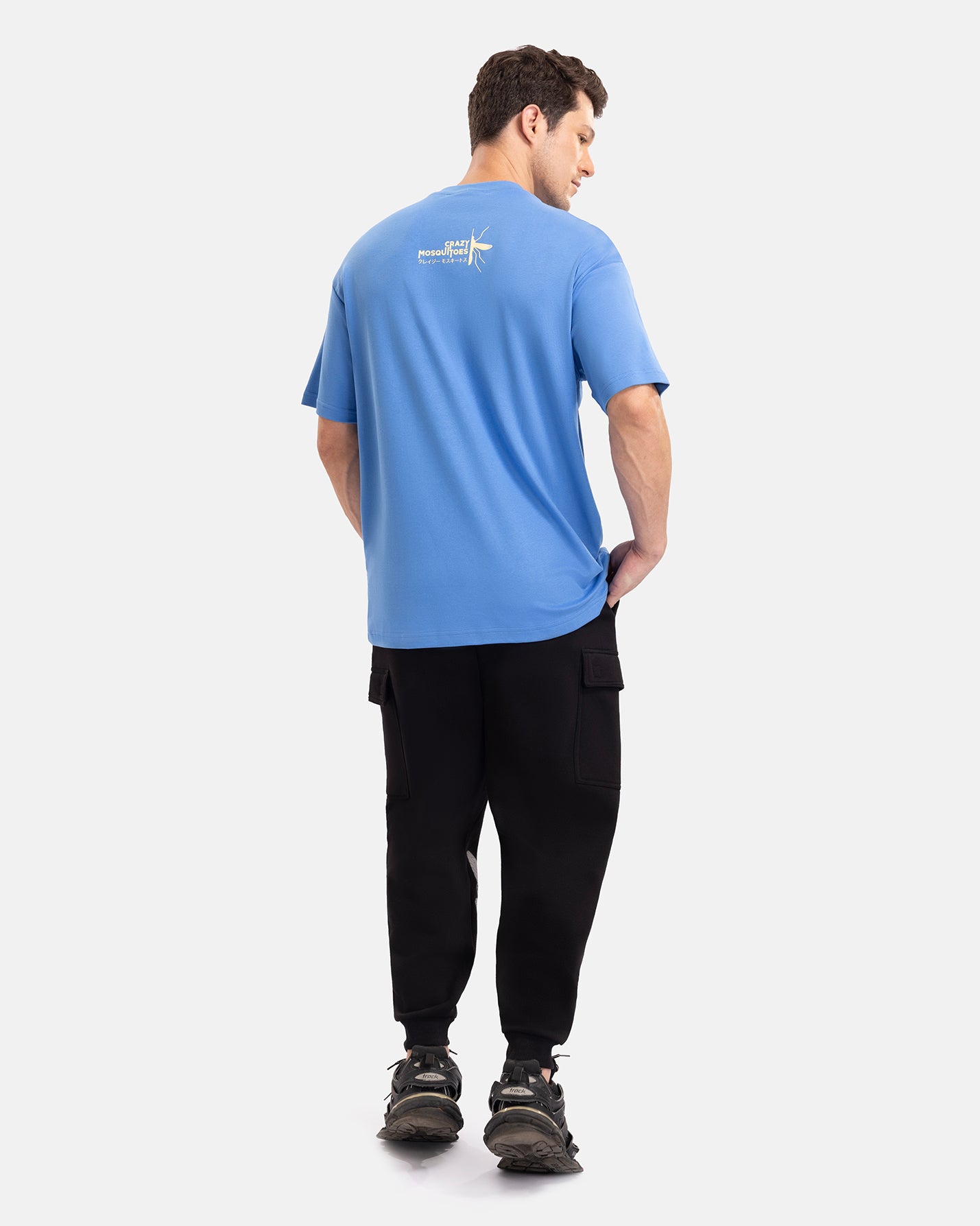 Mos Stamp Tee Blue