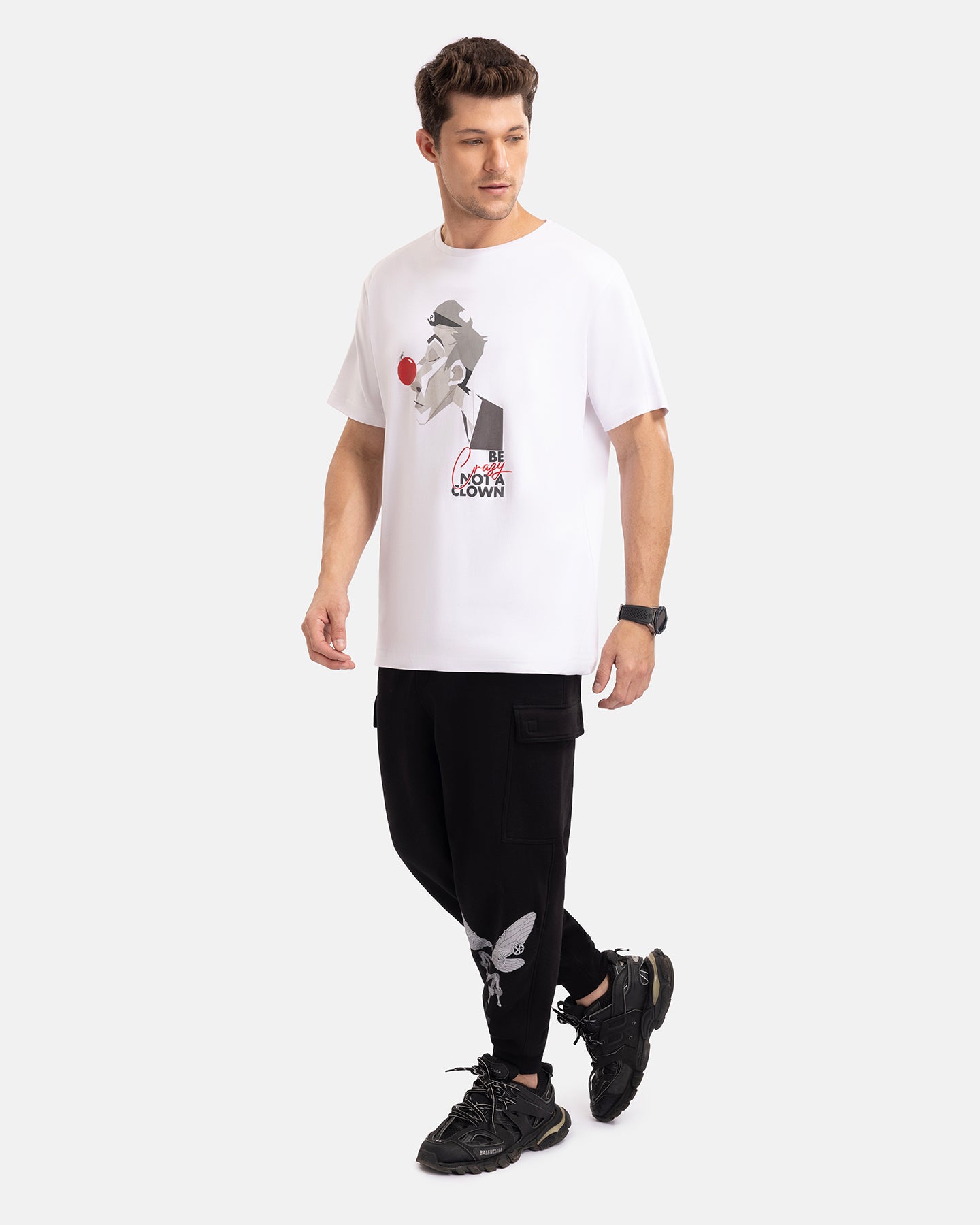 Clown Tee White