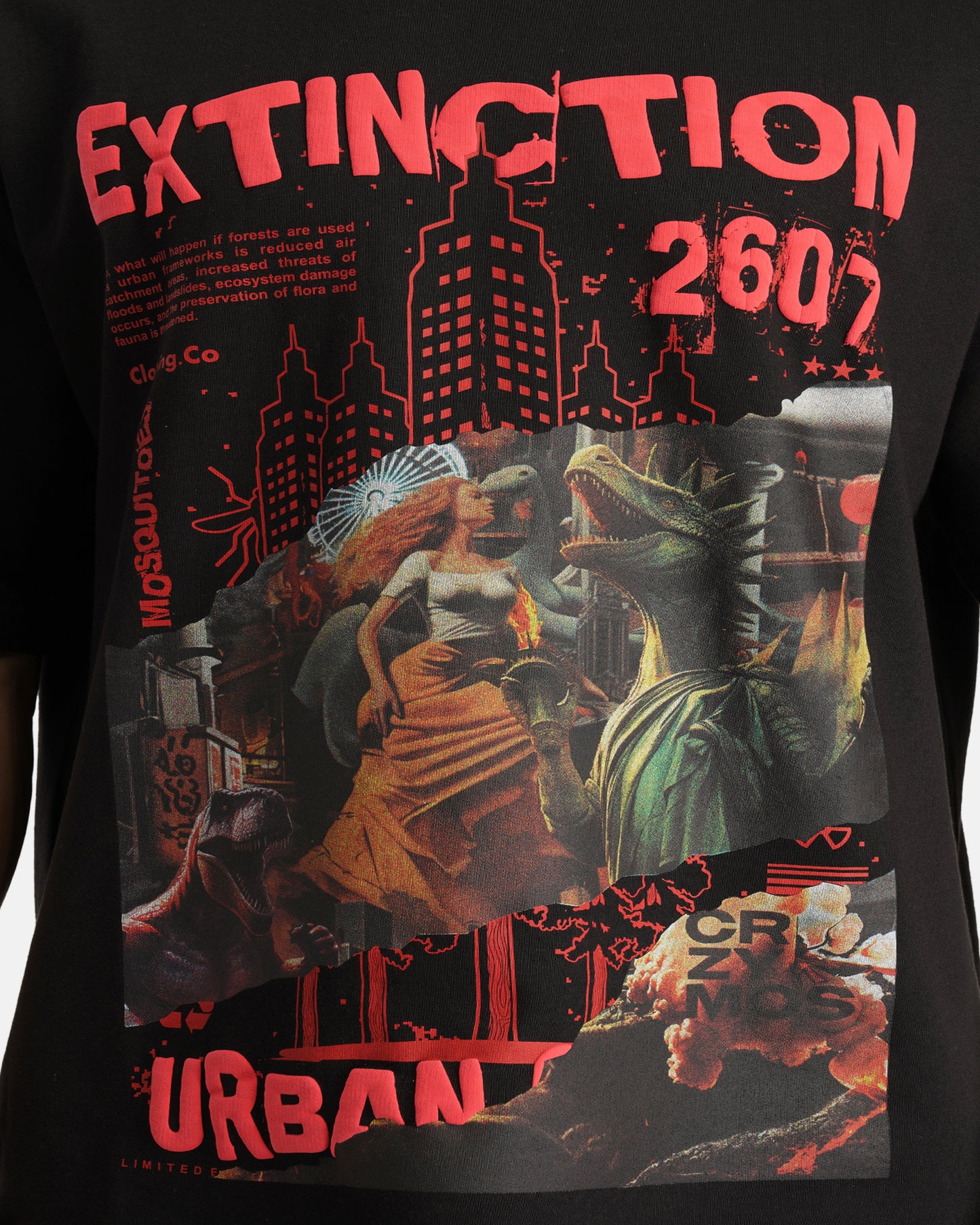 Extinction Tee Black
