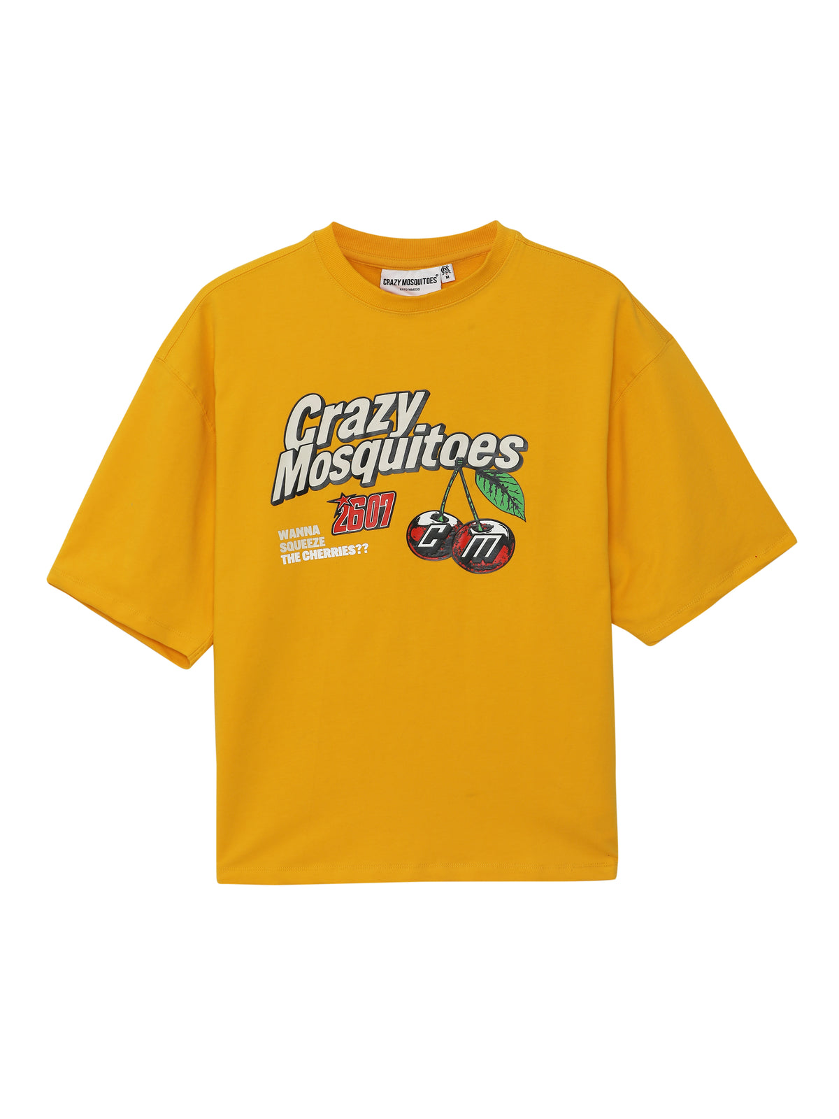 Cherry Bomb Tee Yellow