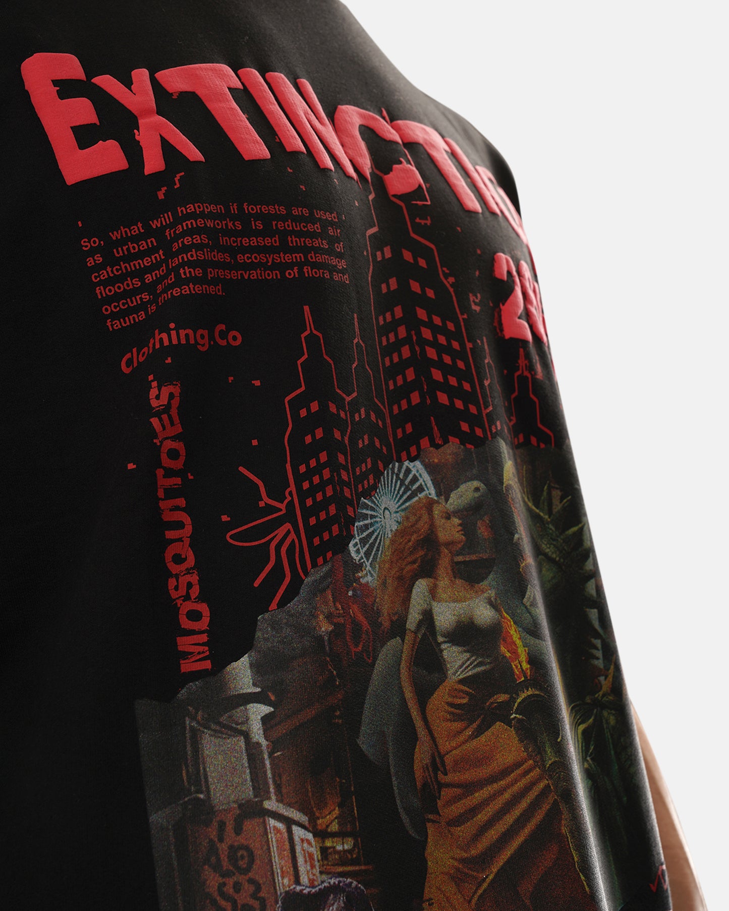 Extinction Tee Black